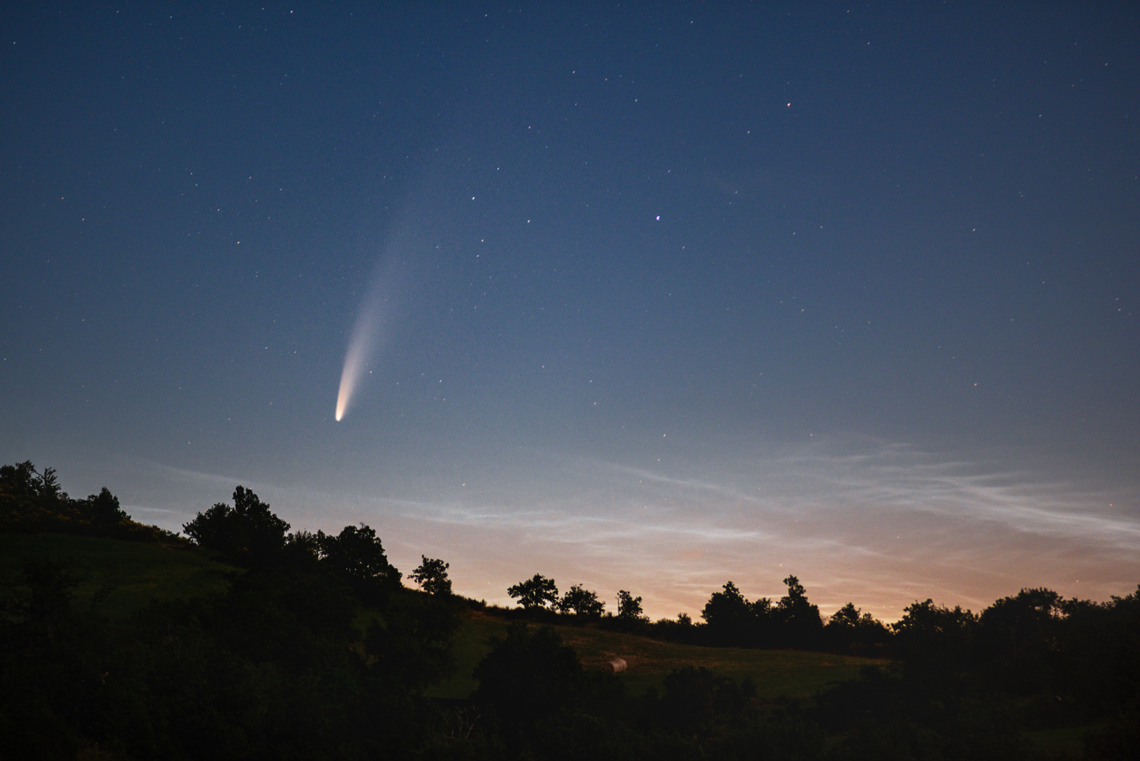 NeoWise, morning 8 July