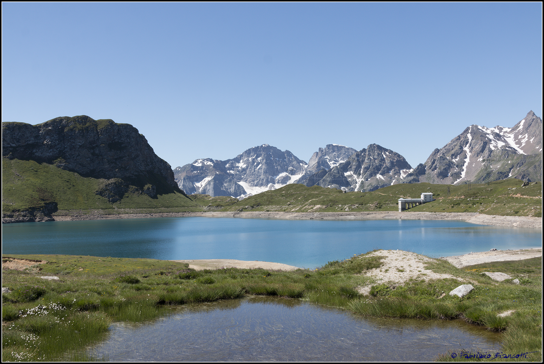 The blue Lake of Kastel