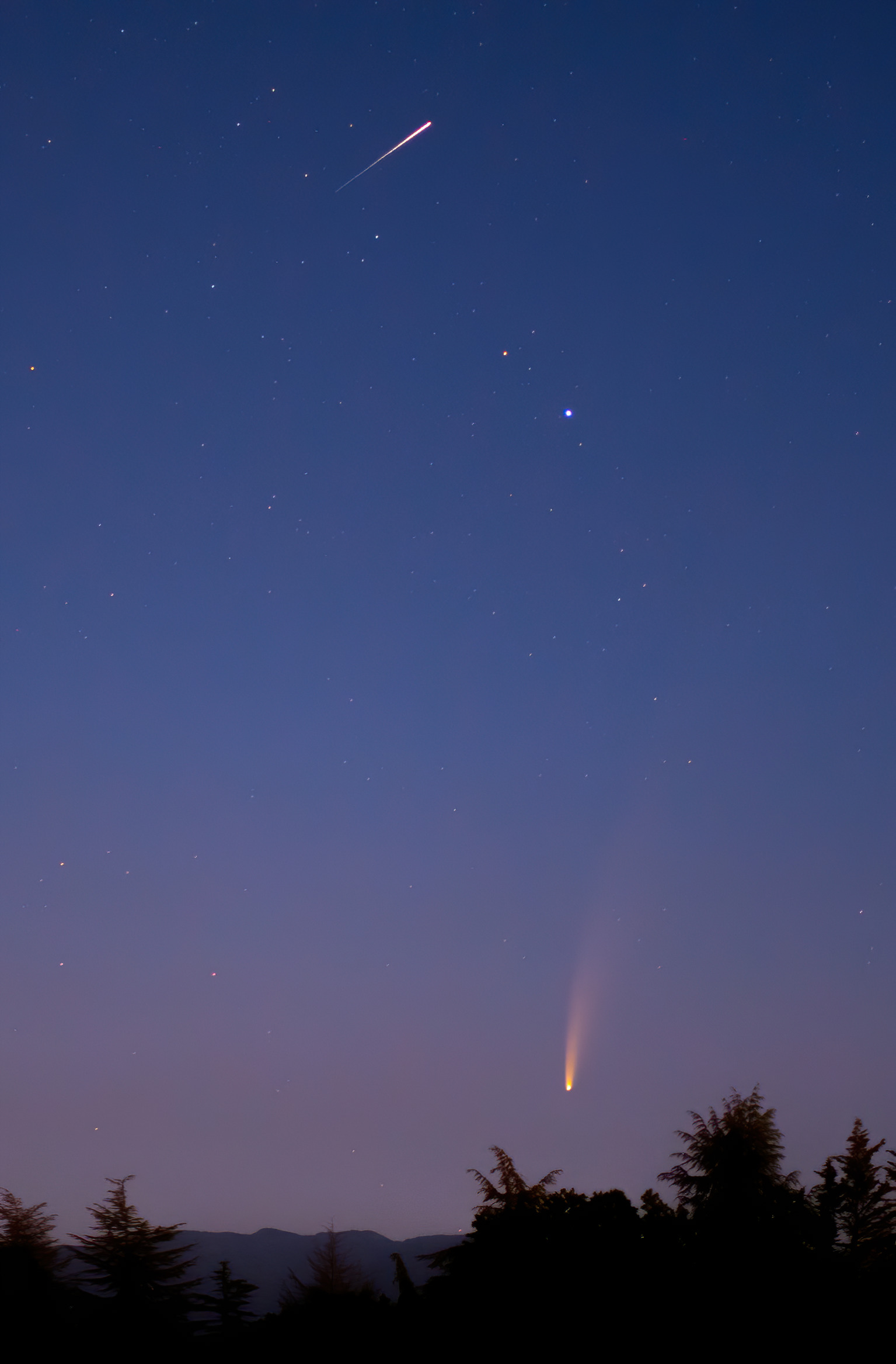 Doppia coda nel cielo