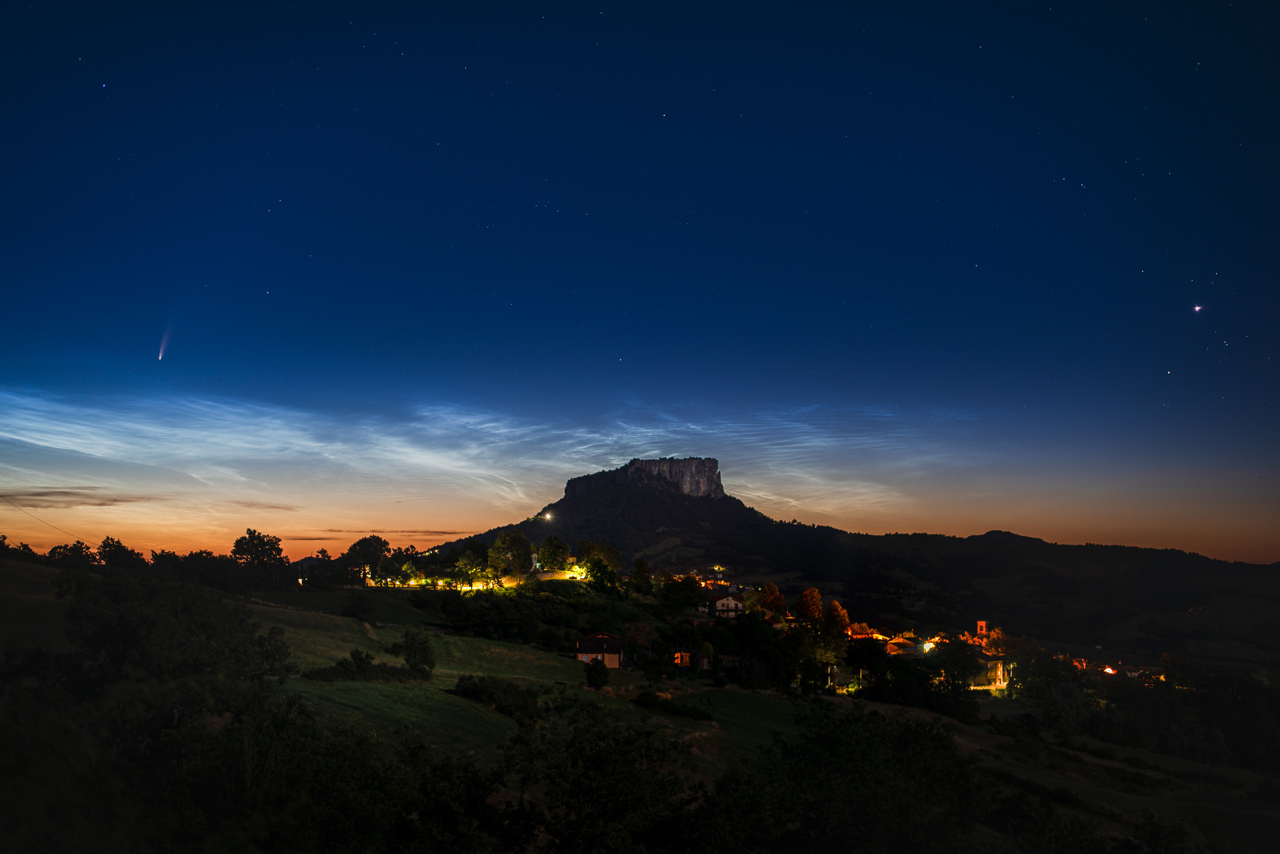 Cometa, Pietra e Venere