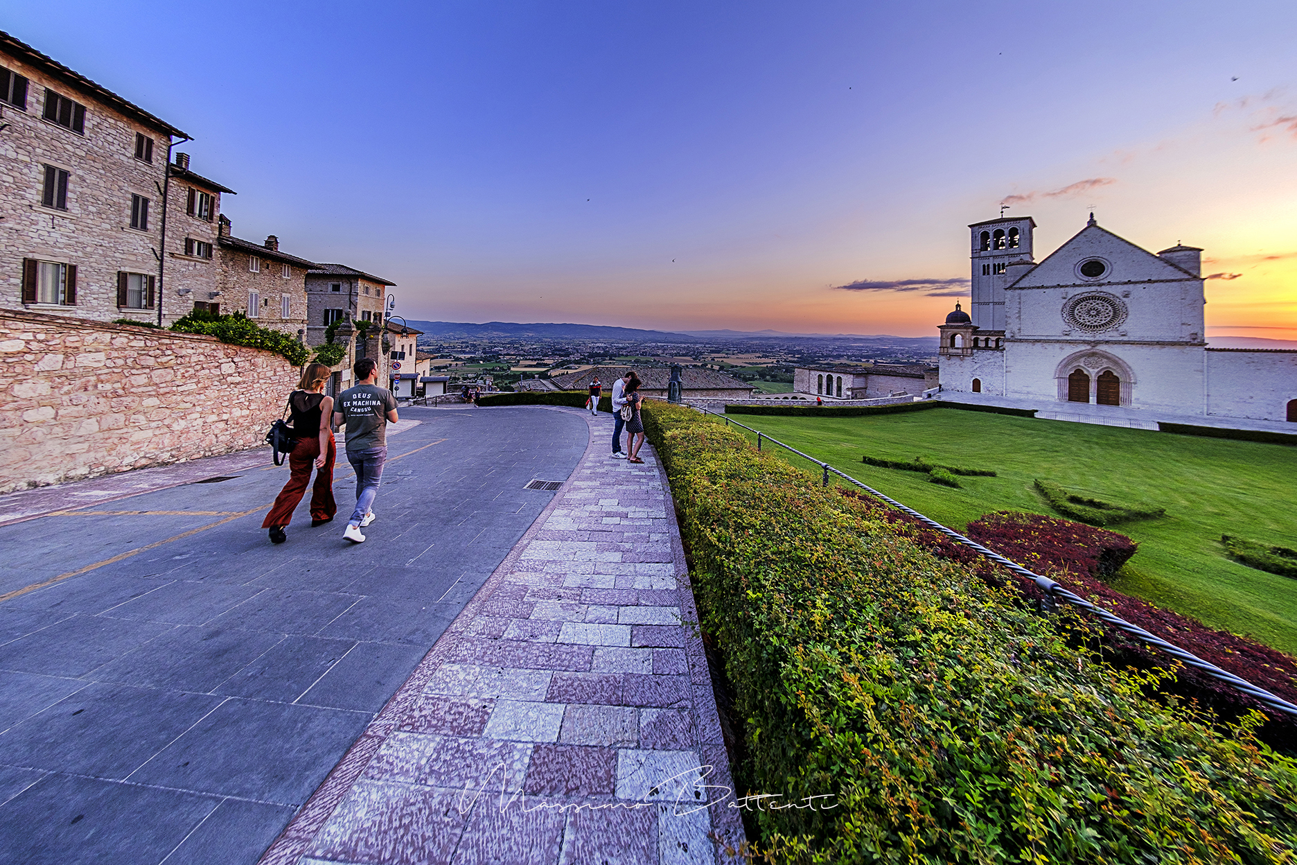 Assisi 2020 caldo Luglio
