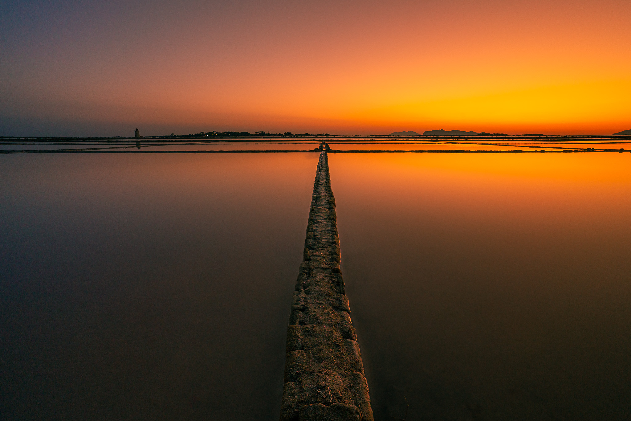 Le saline dello Stagnone a Marsala