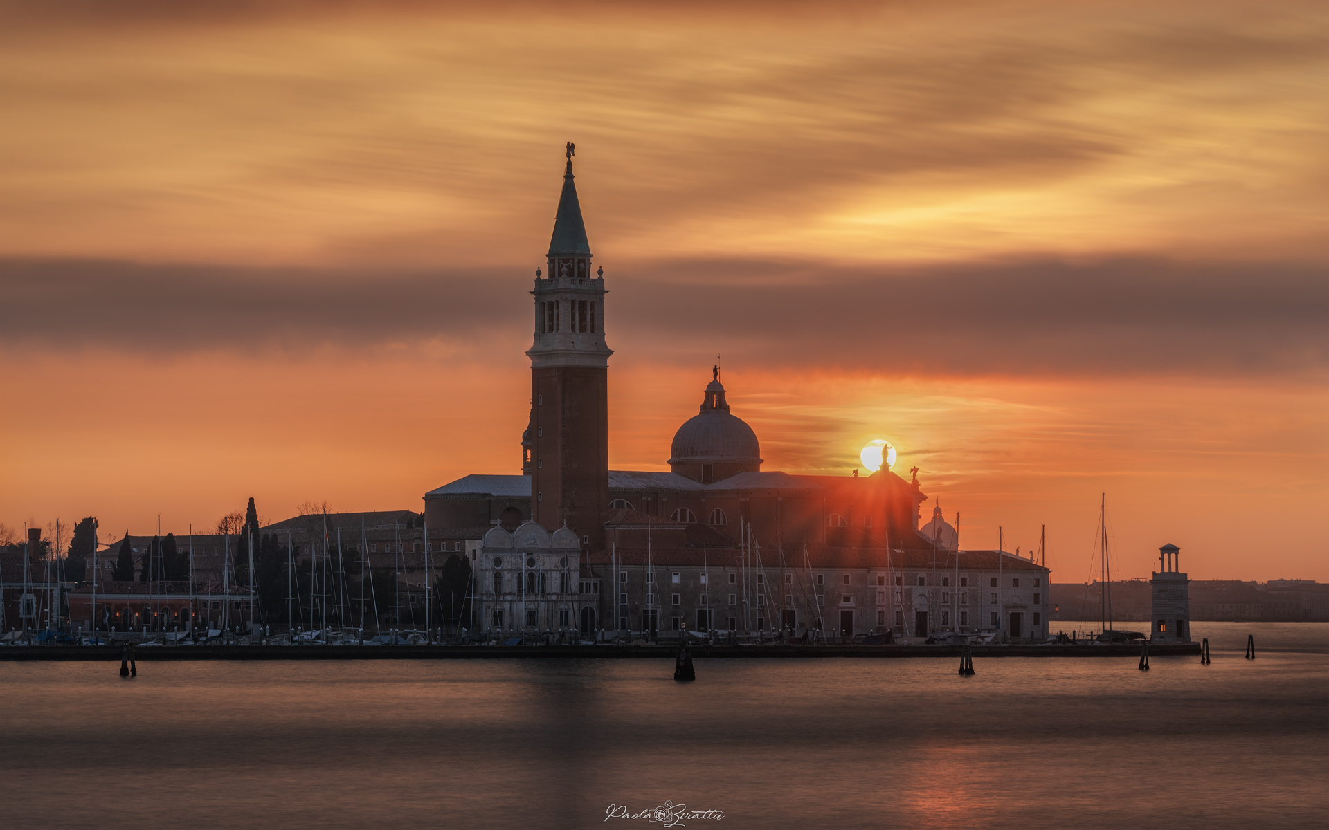 Tramonto a venezia