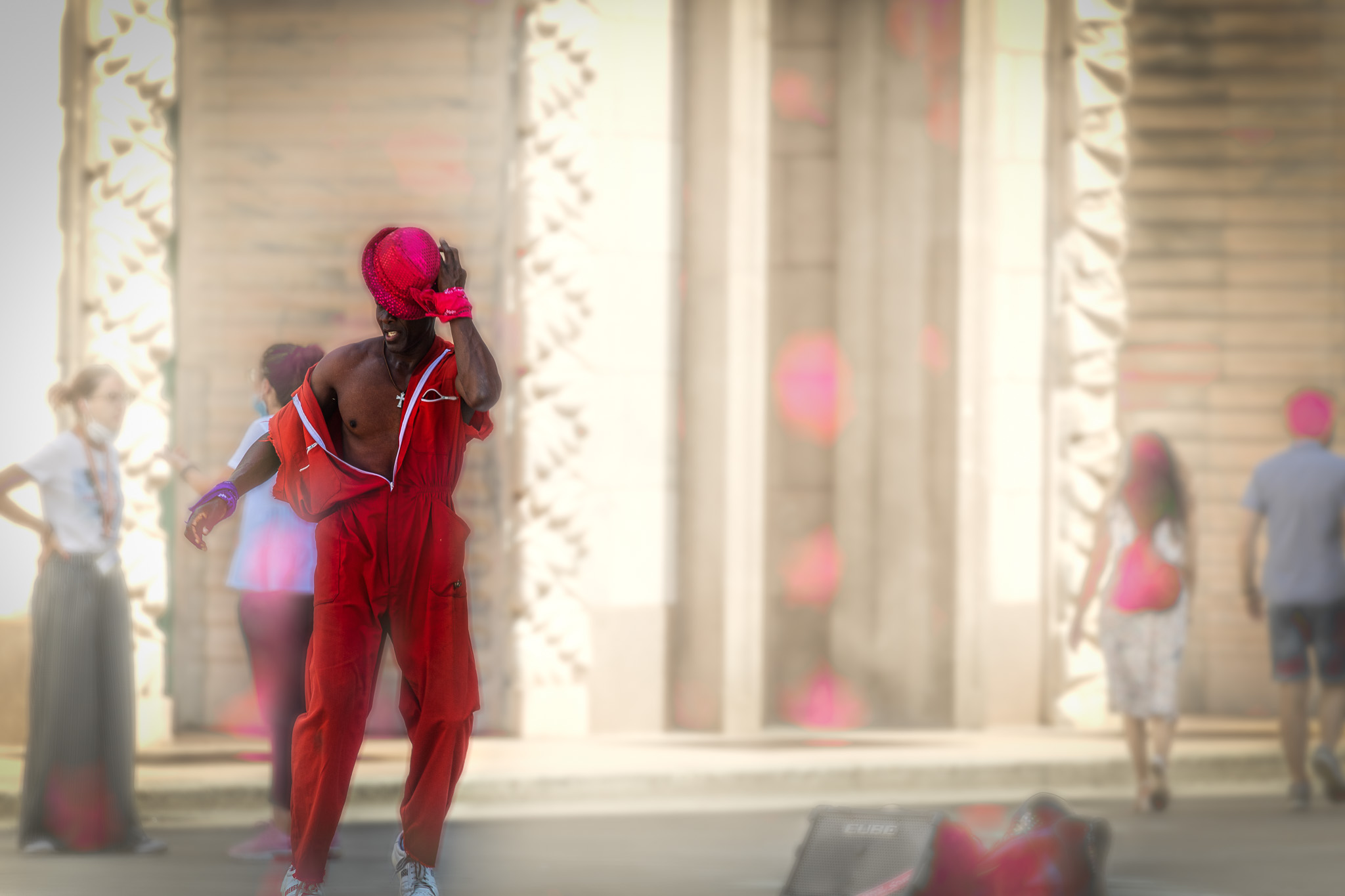 Ballerino in P.za Duomo a Milano
