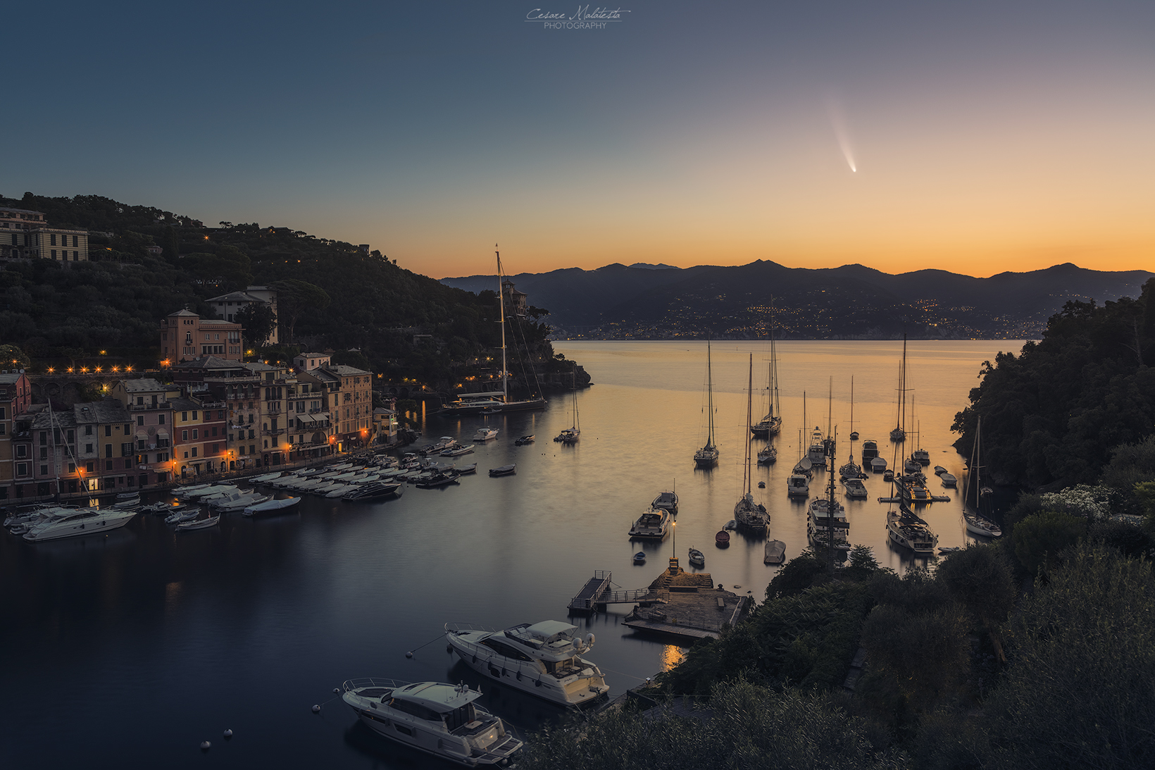 Portofino Comet Neowise