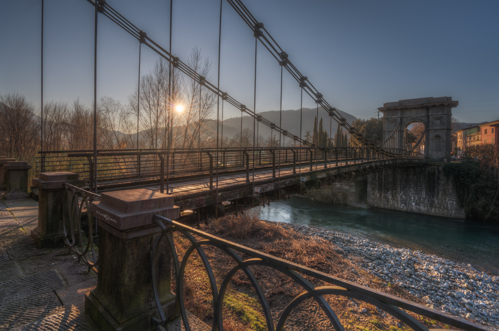 Ponte delle Catene a Fornoli