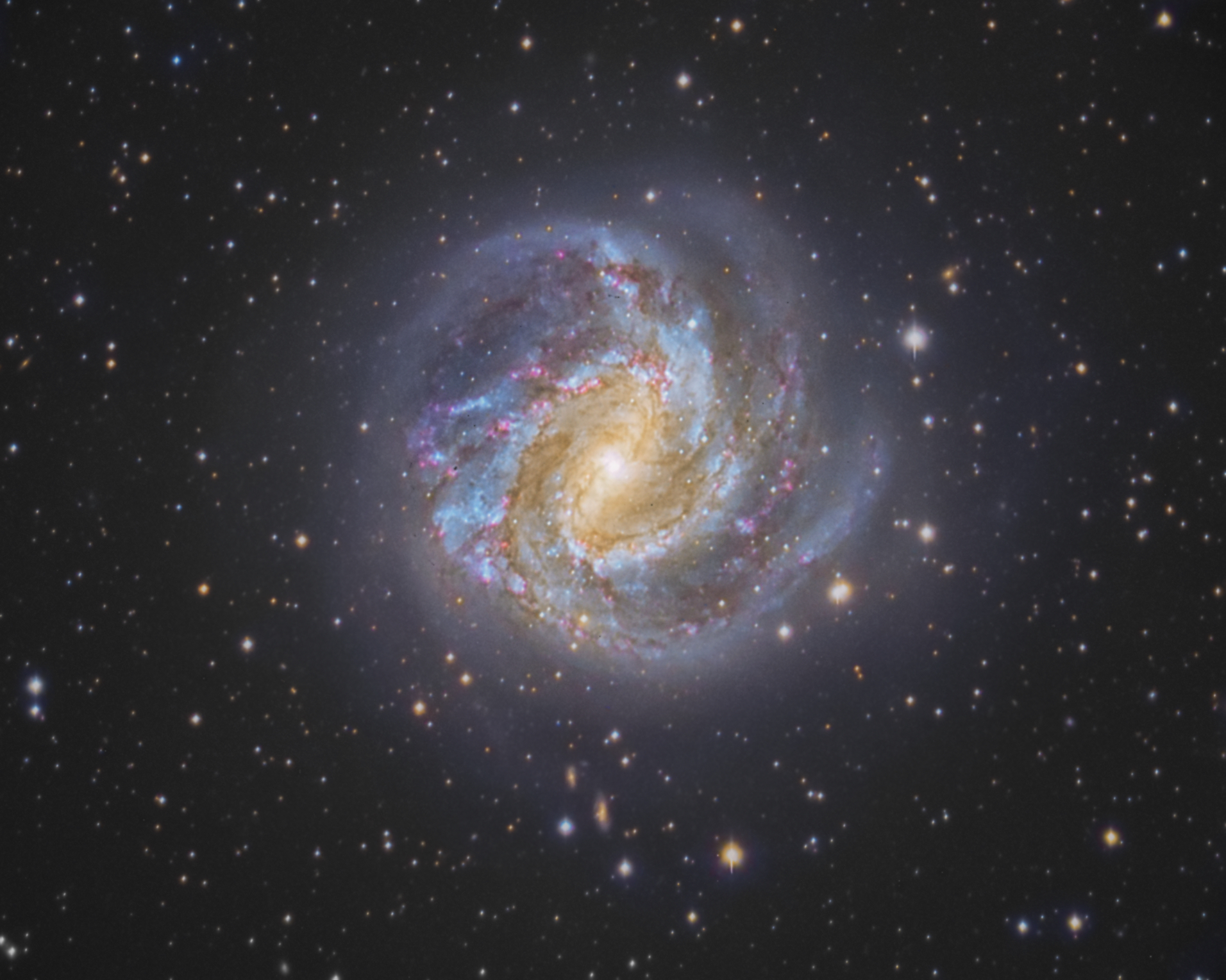 M83 spiral galaxy