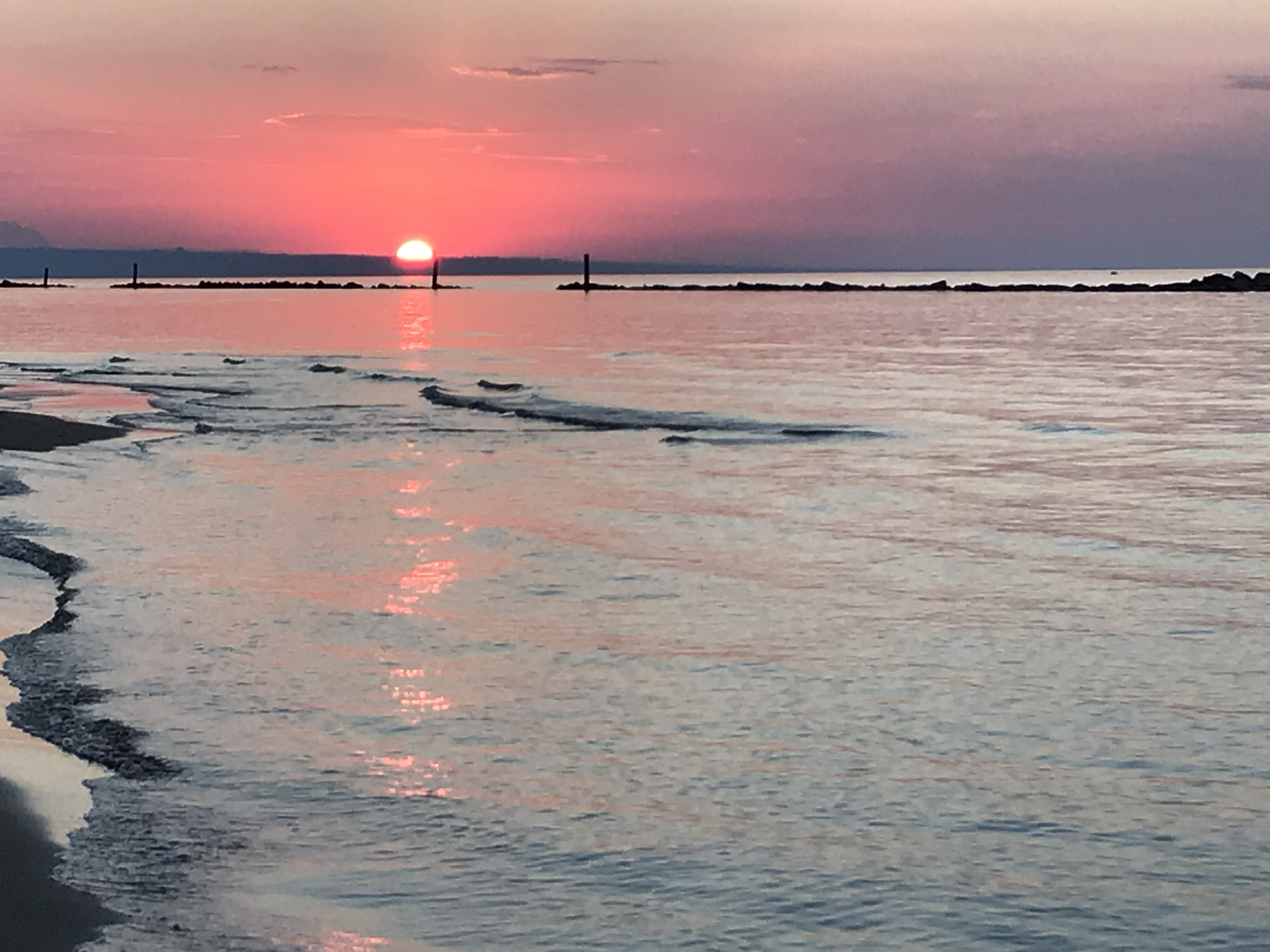 Sunset in the Gulf of Vasto 2