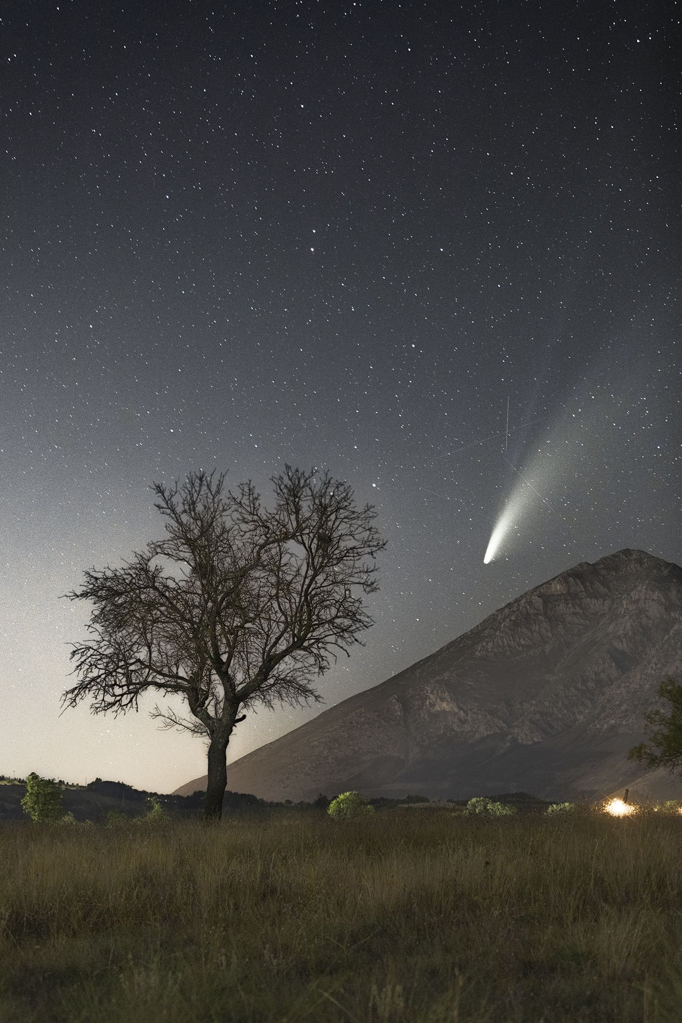 Neowise in Abruzzo