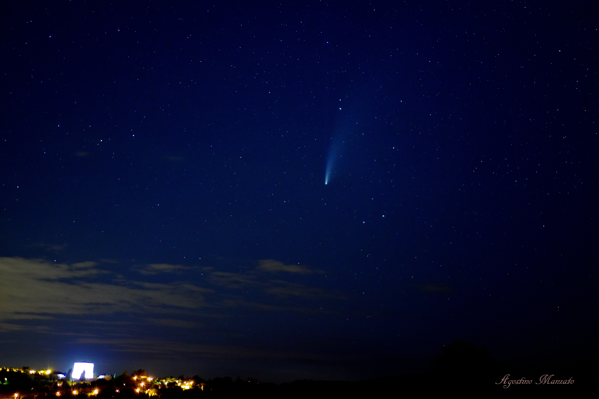 Neowise c/2020 f3 da Gorizia