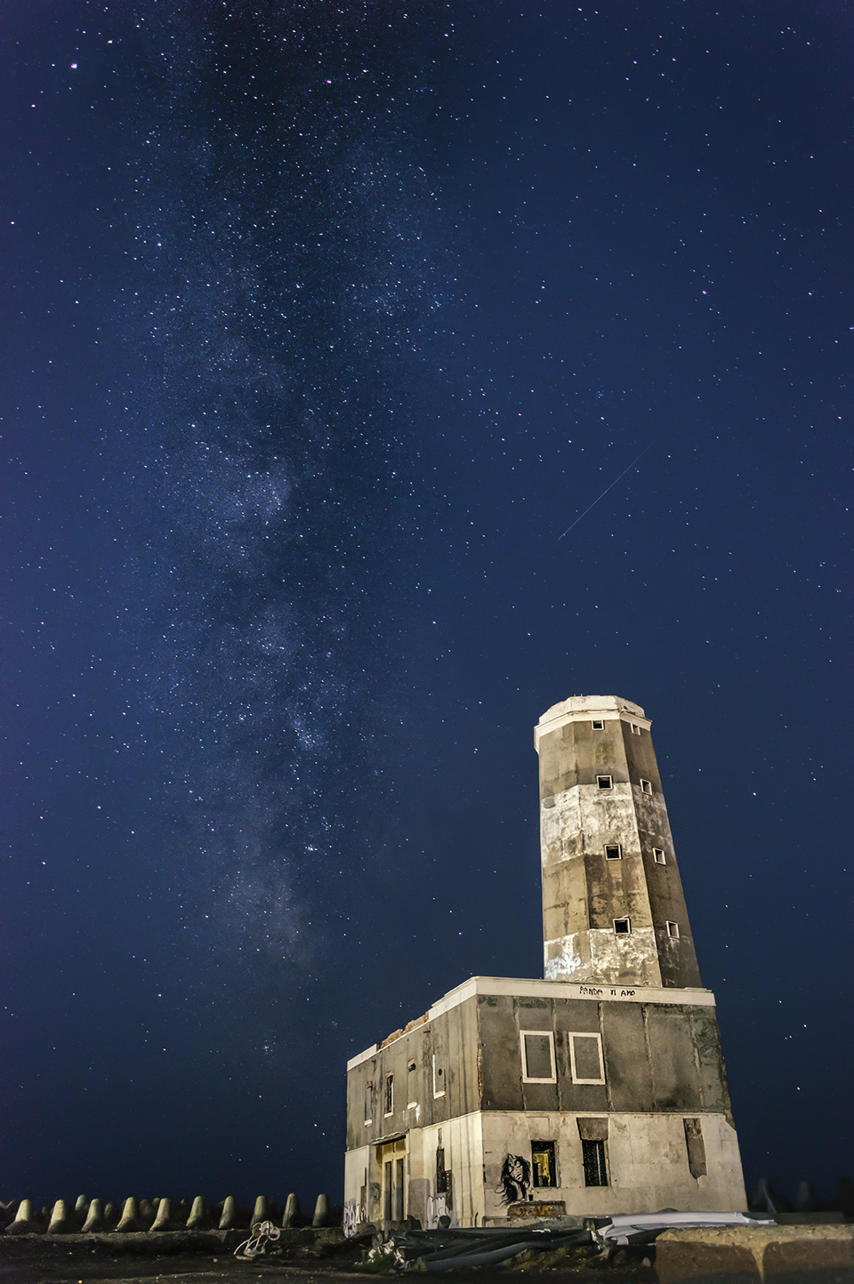 Old Lighthouse Di Fiumicino (Noise Reduction)