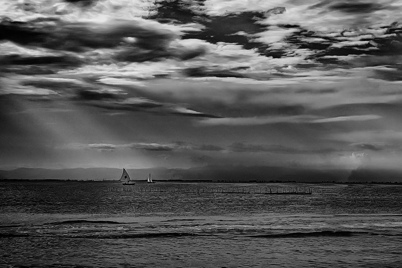 There in the middle of the sea......