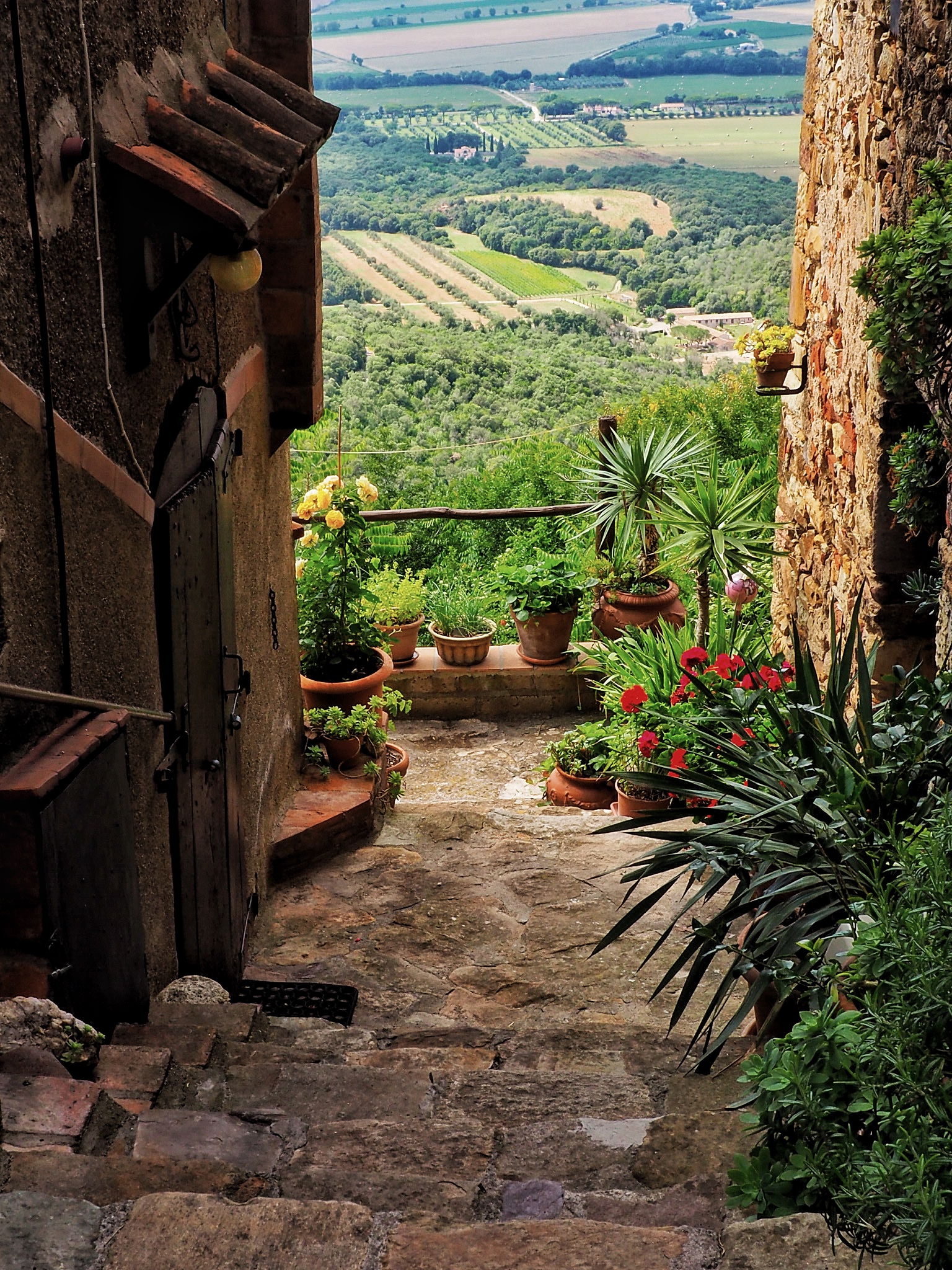 Tuscan village