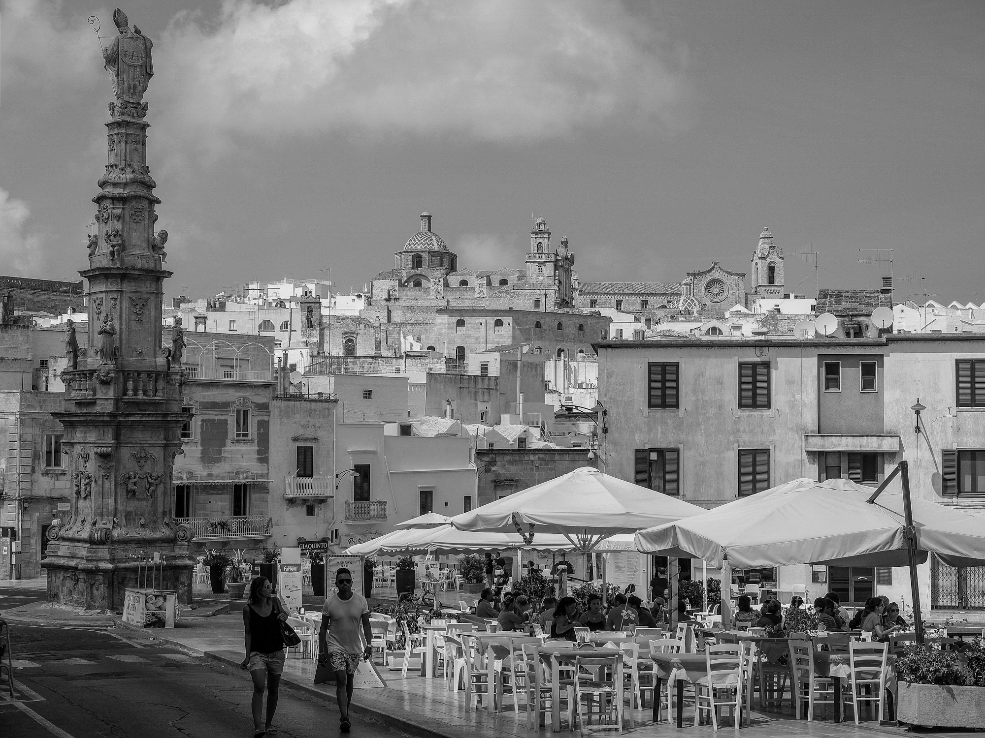 Walking around Ostuni
