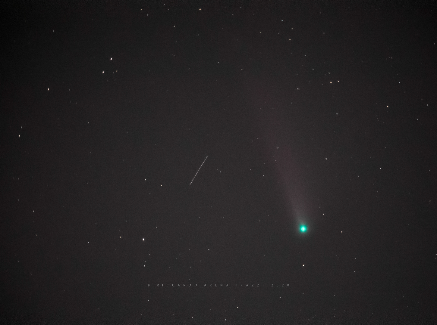 Increasingly weaker but still spectacular (Neowise 2020)