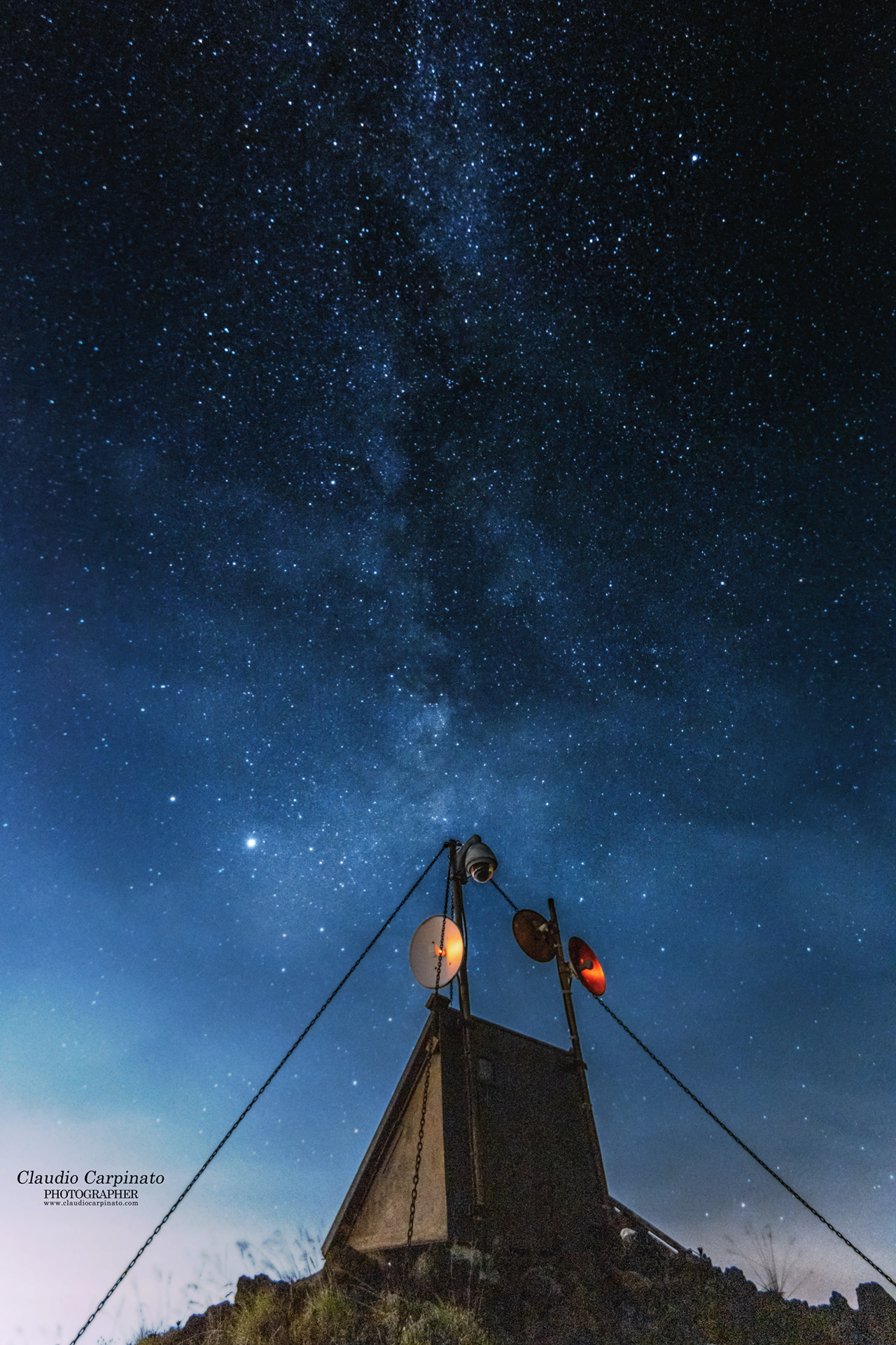 Milky Way from Etna