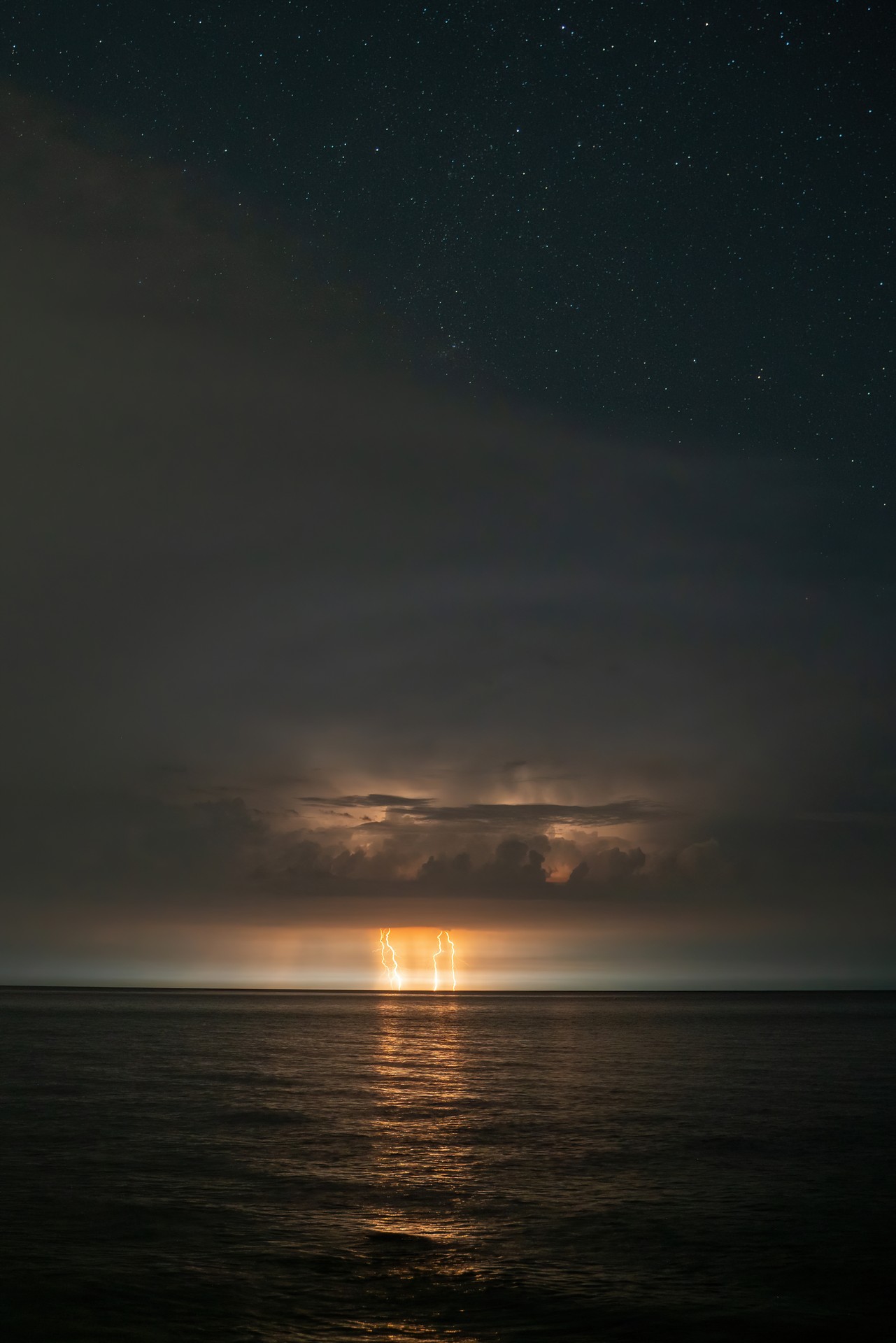 Cometa e Temporale a Portonovo