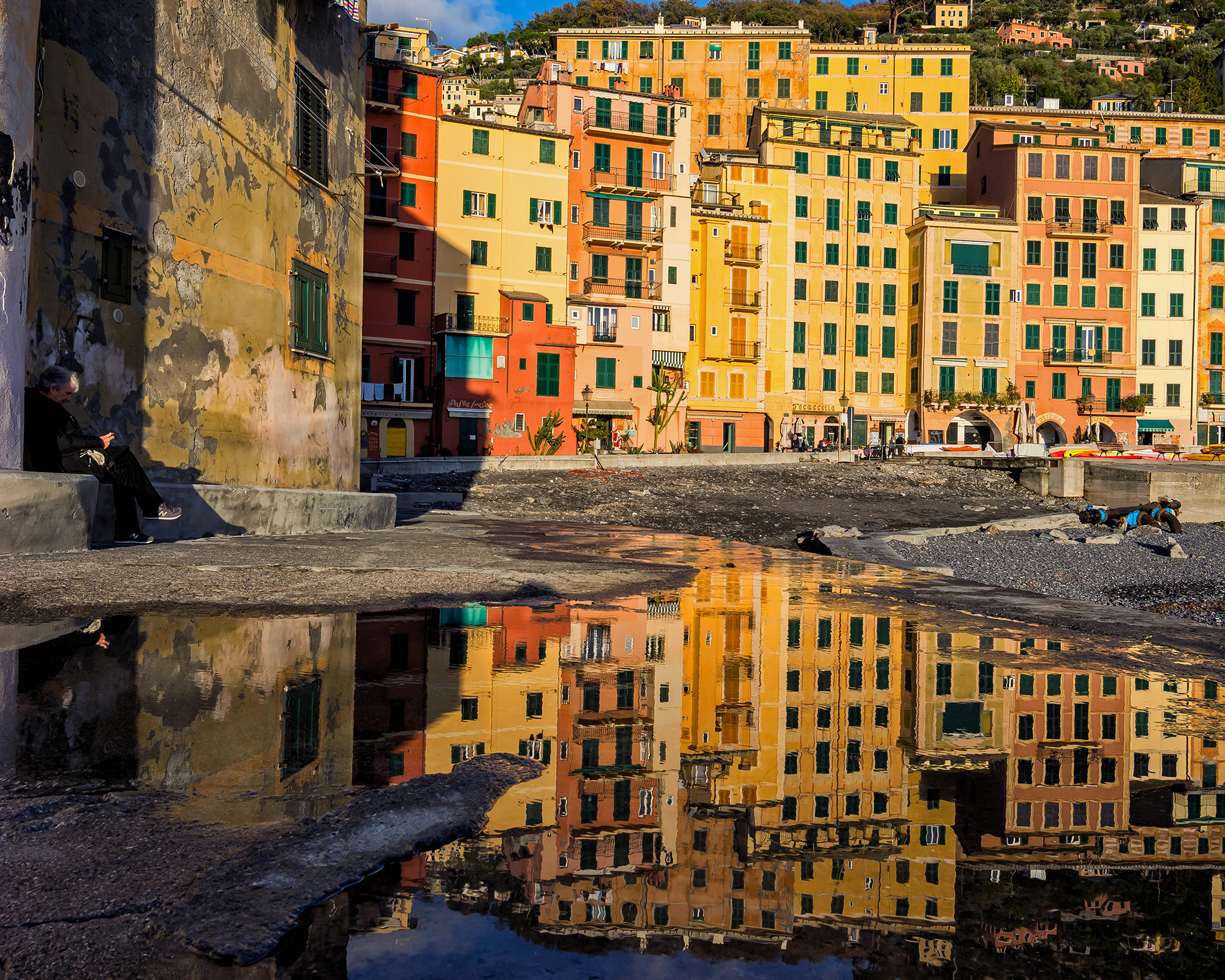 Riflettendo a Camogli