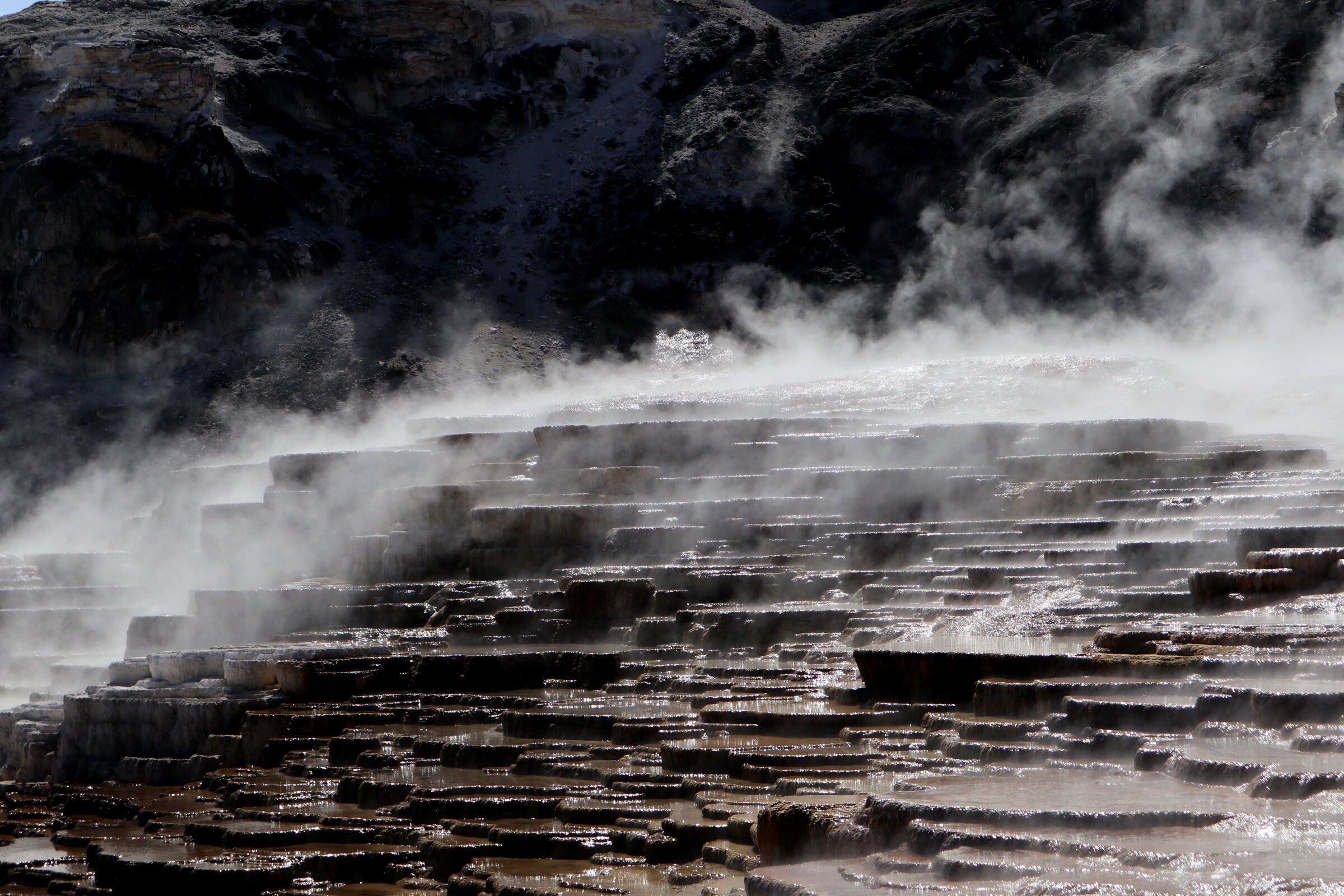 Yellowstone National Park Geyser