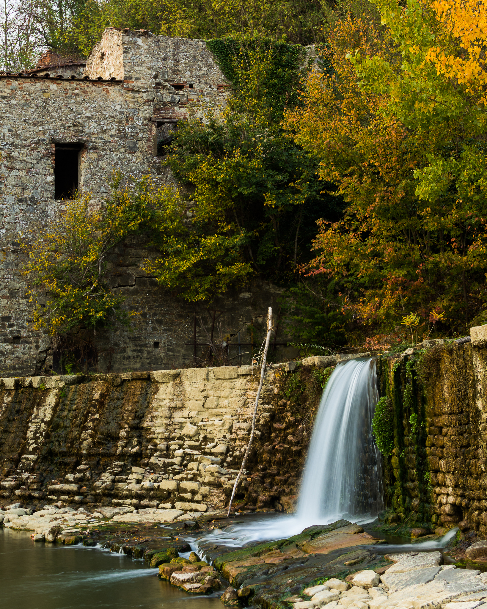 Autumn at the Abandoned Mill