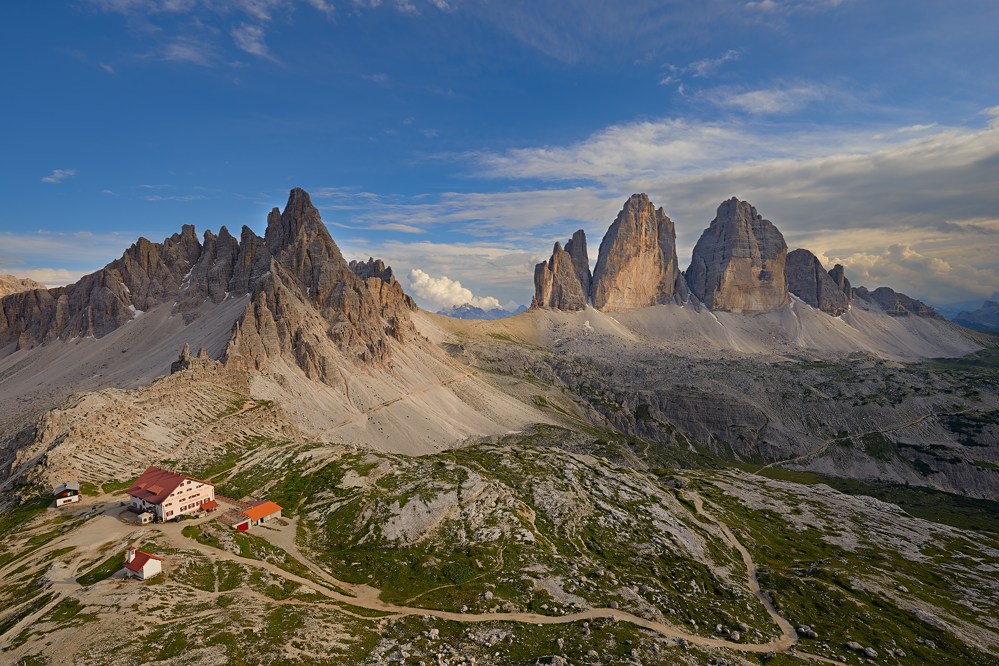 At the Three Peaks of Lavaredo