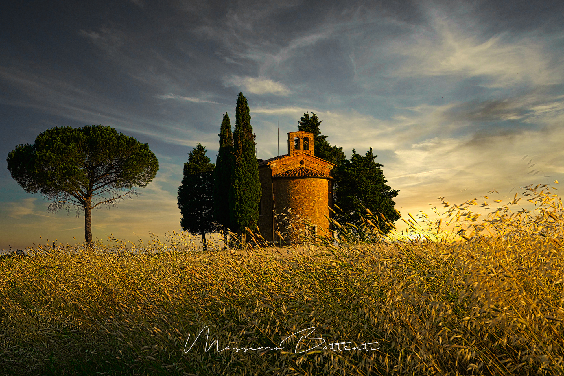 Fantasy Photo Manipulation Val d'Orcia Siena Toscana