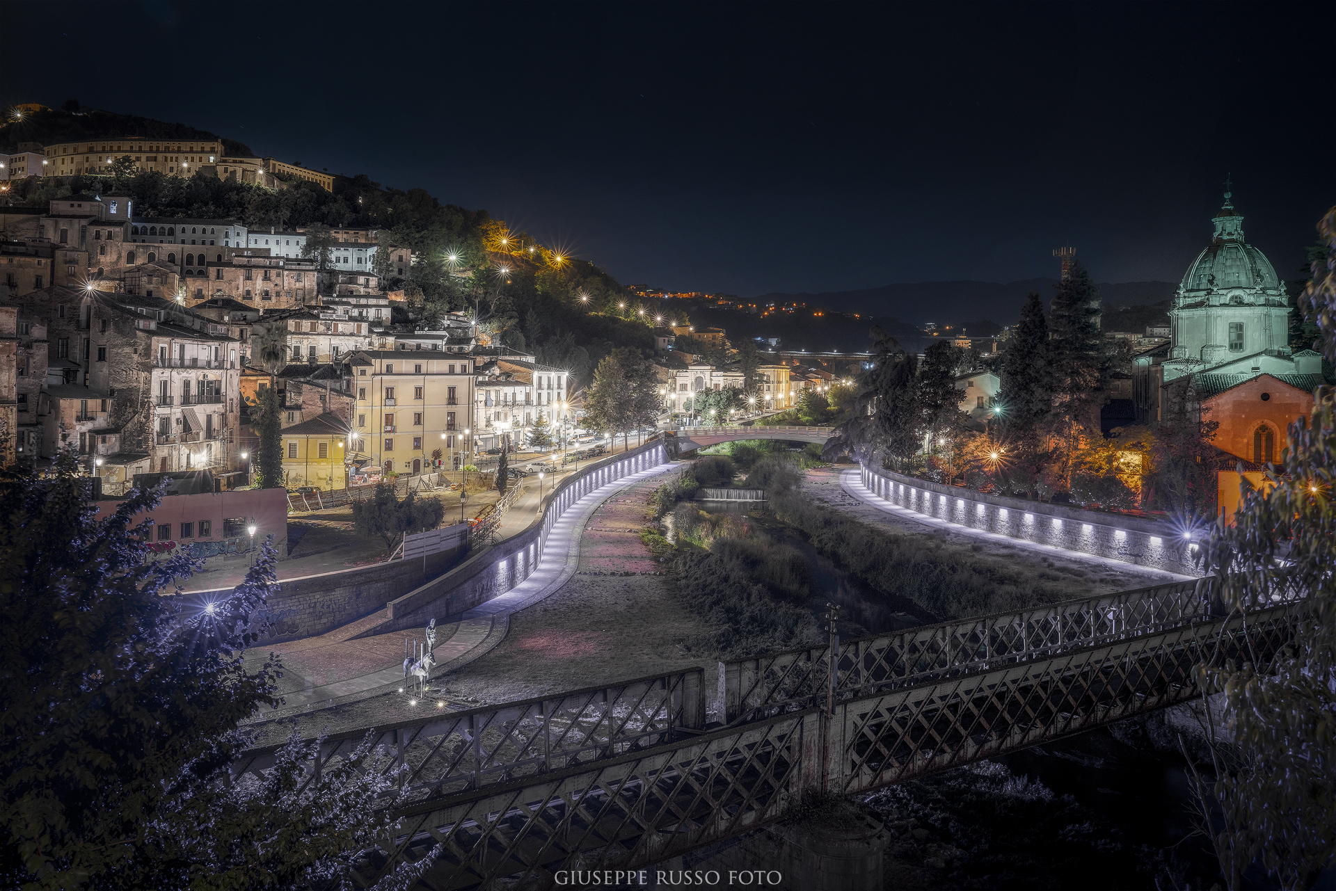 Cosenza by night