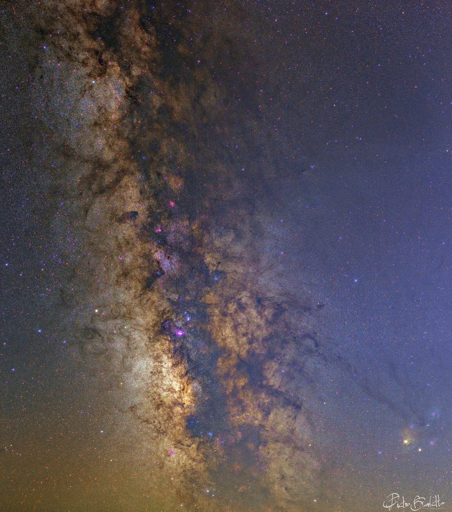 Photomerge of Milkyway