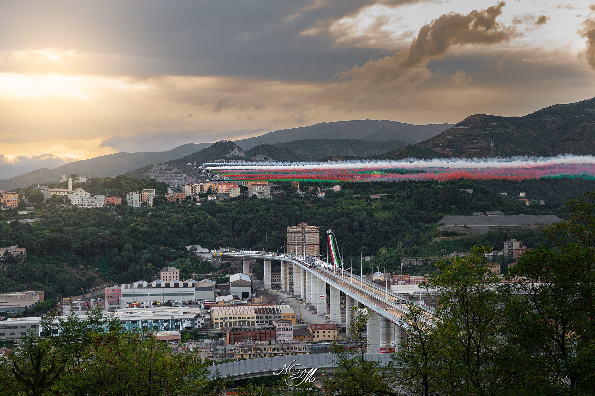 Inaugurazione nuovo ponte San Giorgio a Genova