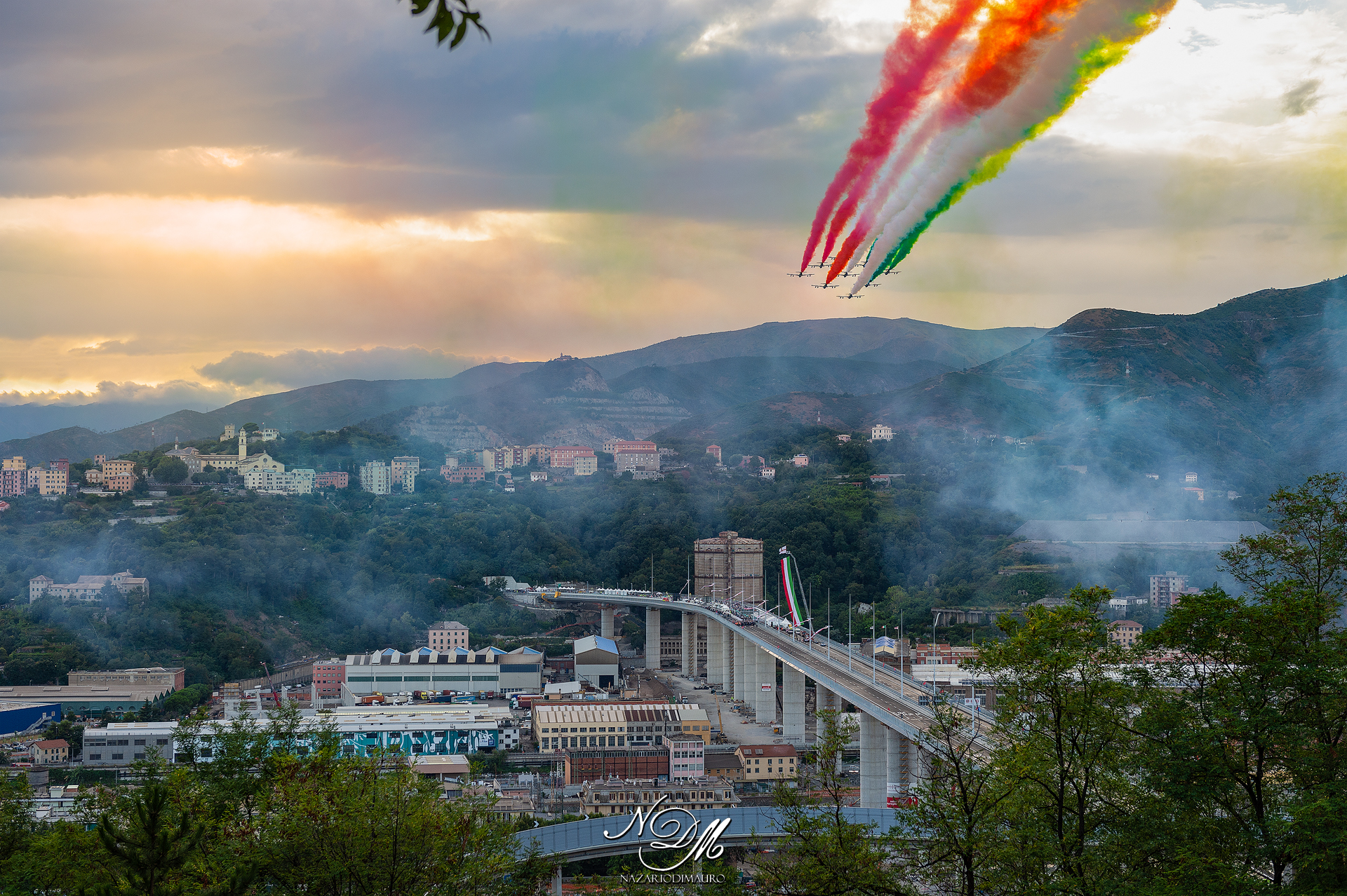 Inaugurazione nuovo ponte San Giorgio a Genova