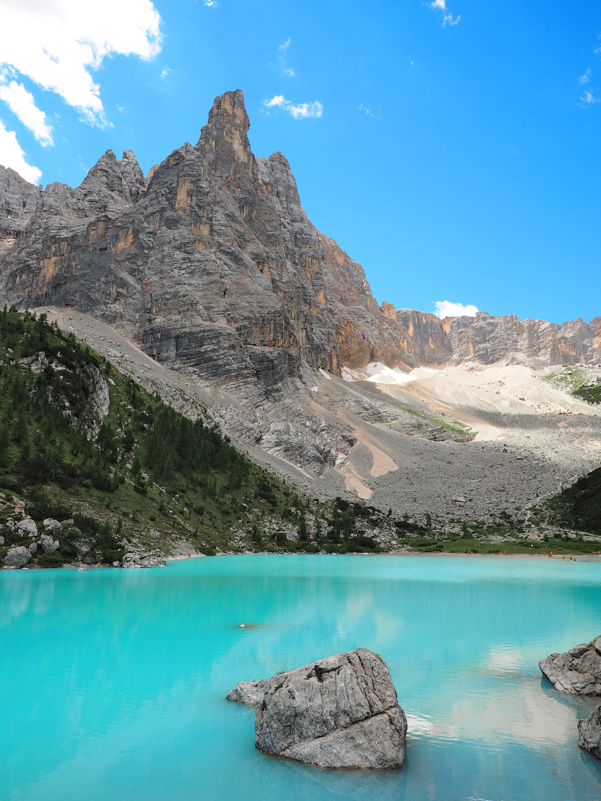 Lake Sorapiss and Finger of God