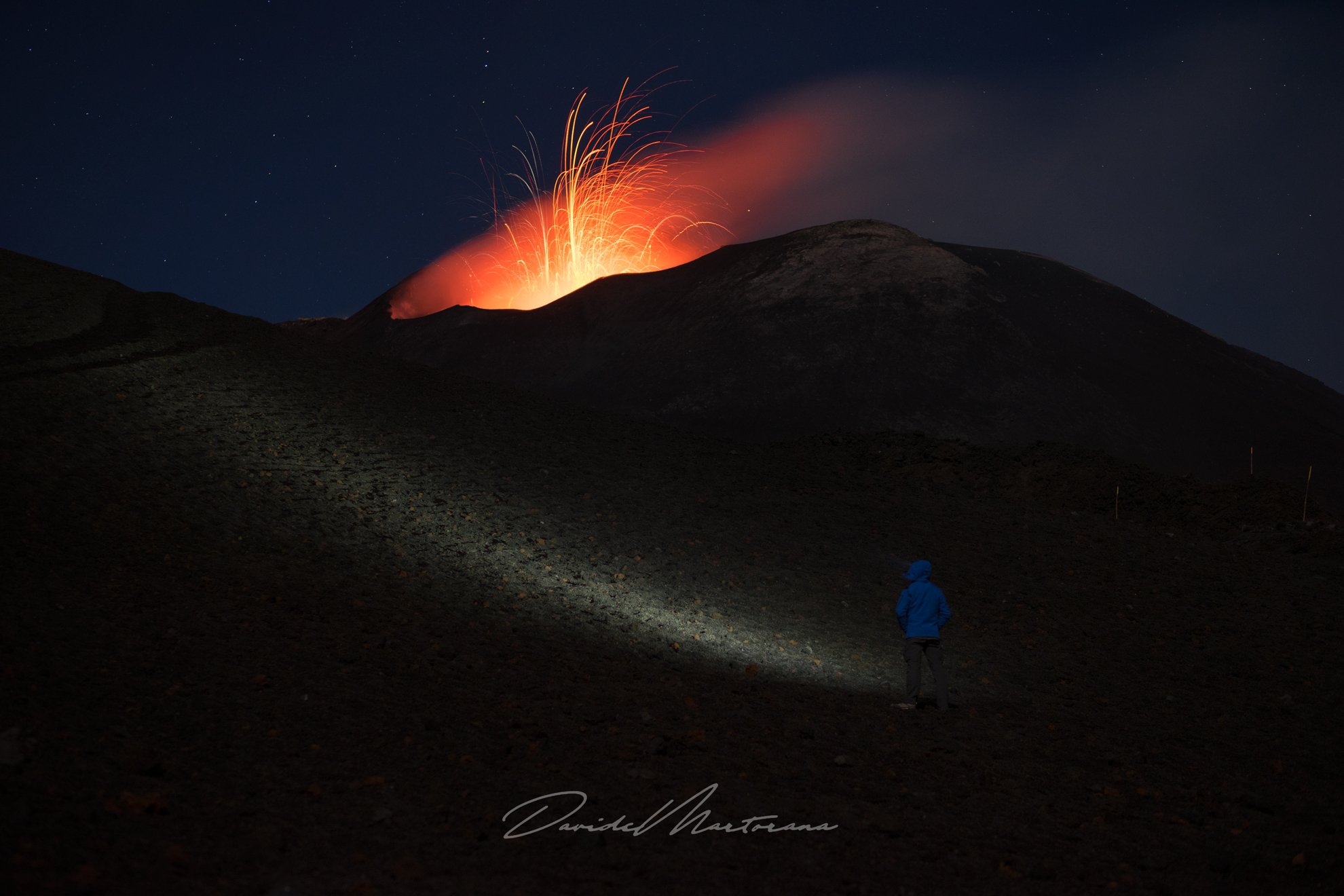 Guardando l'Etna