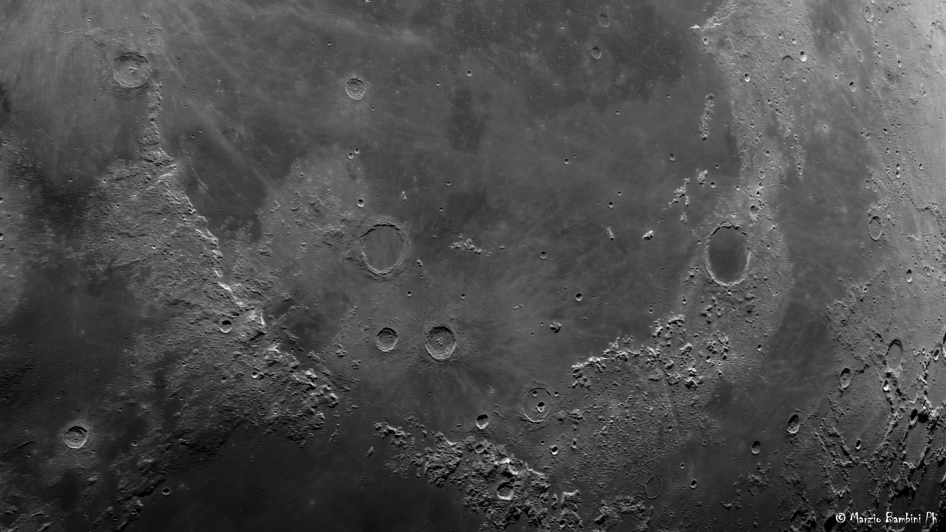 Mare Imbrium, Plato, Archimedes e tutti i cuginetti