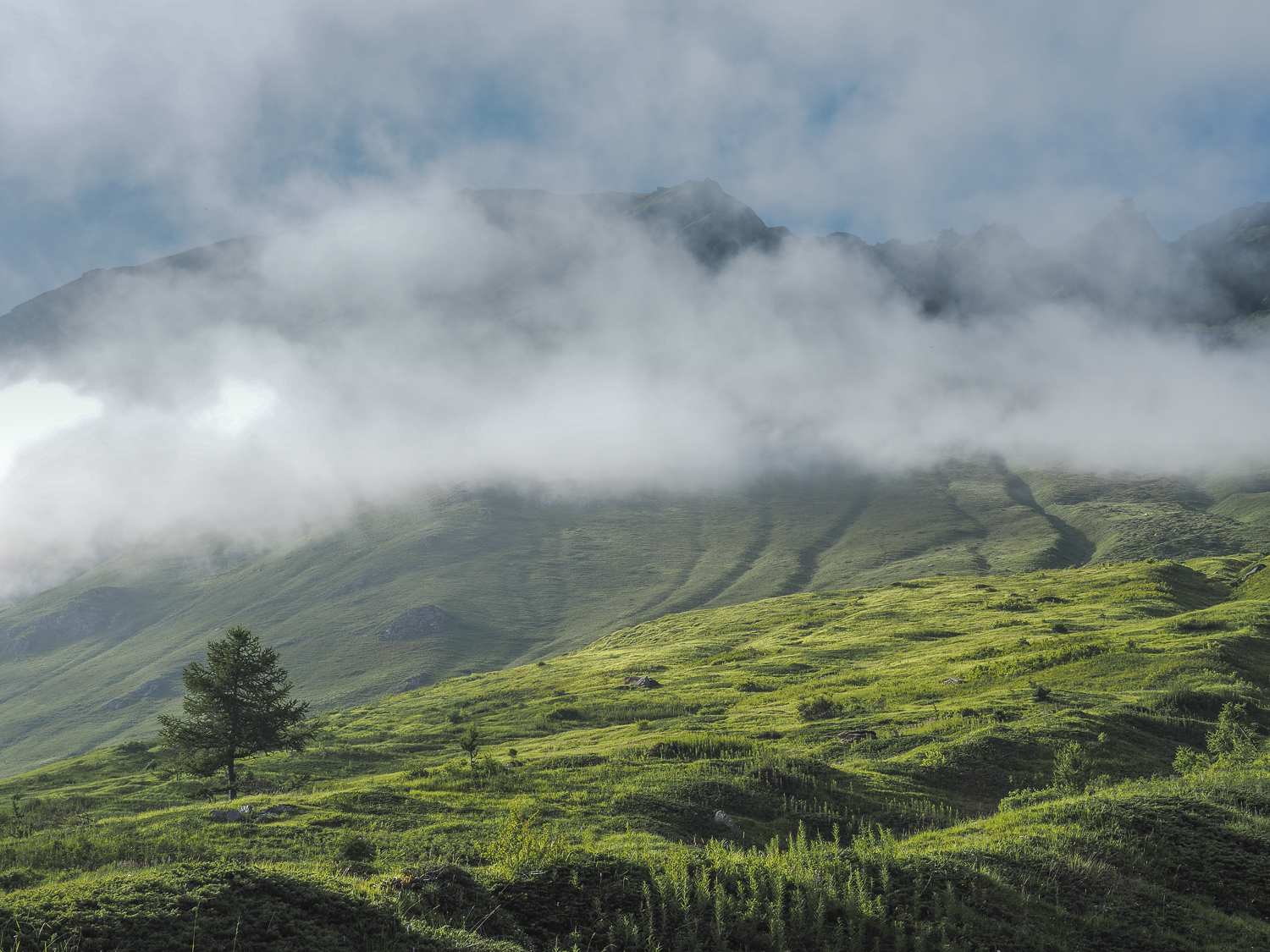 Clouds at The Alps Plain - Val Chisone - PIEMONTE