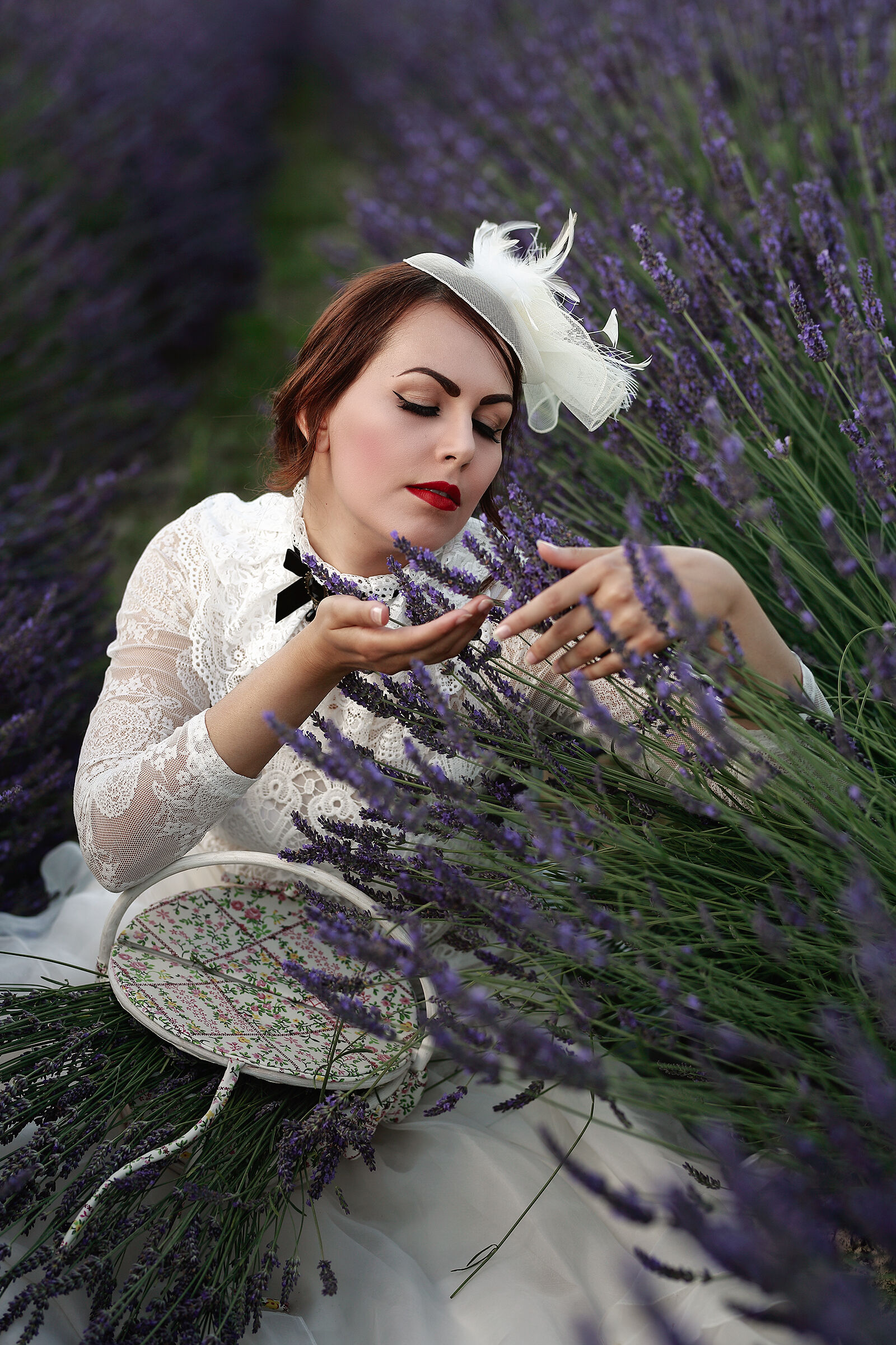 The scent of lavander