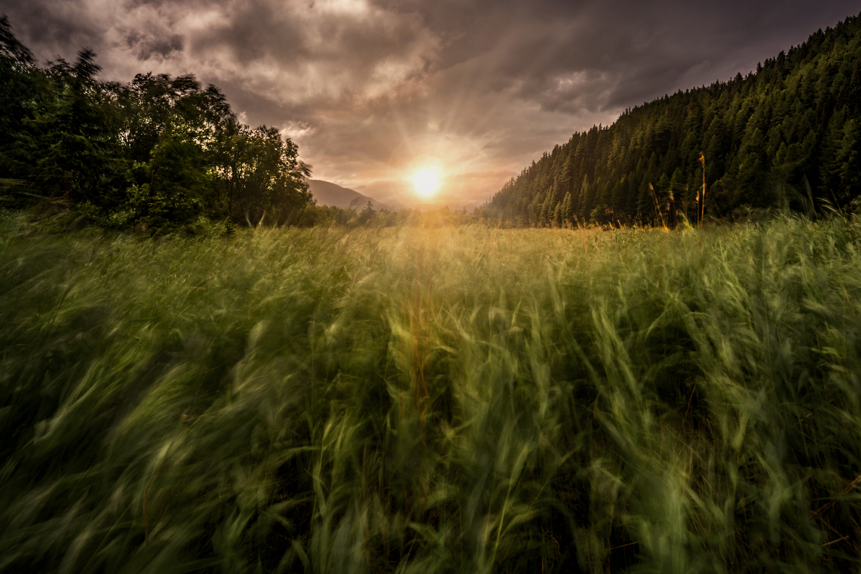 The charm of the adverse weather