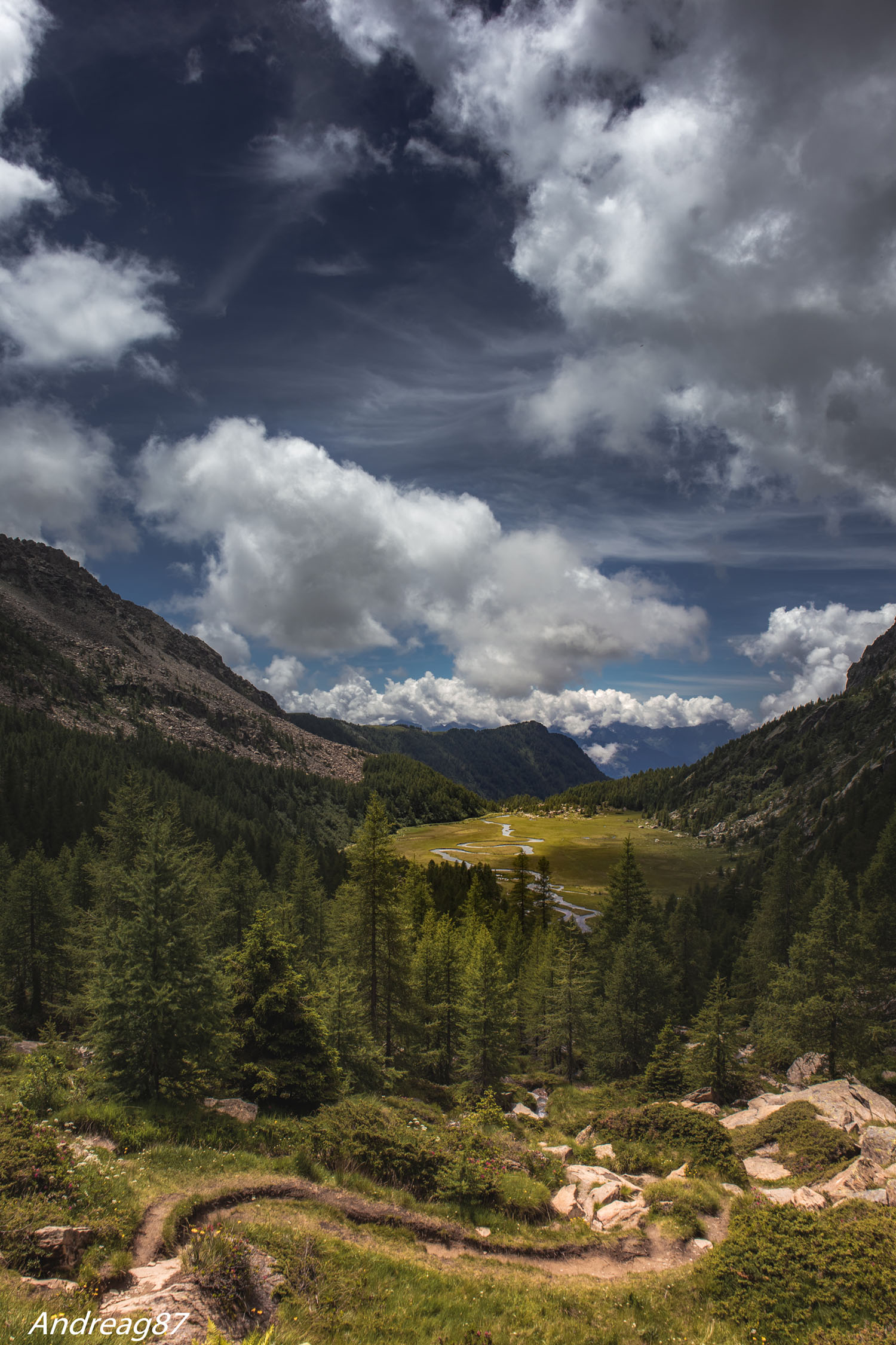 Predarossa e serpentine naturali