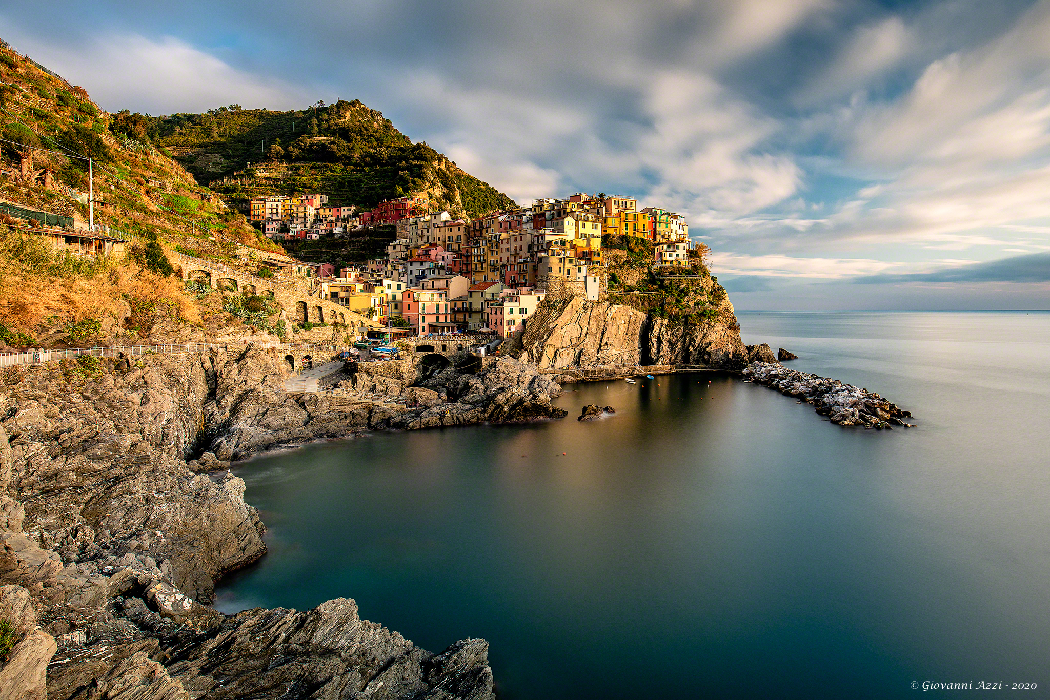 La calda luce di Manarola