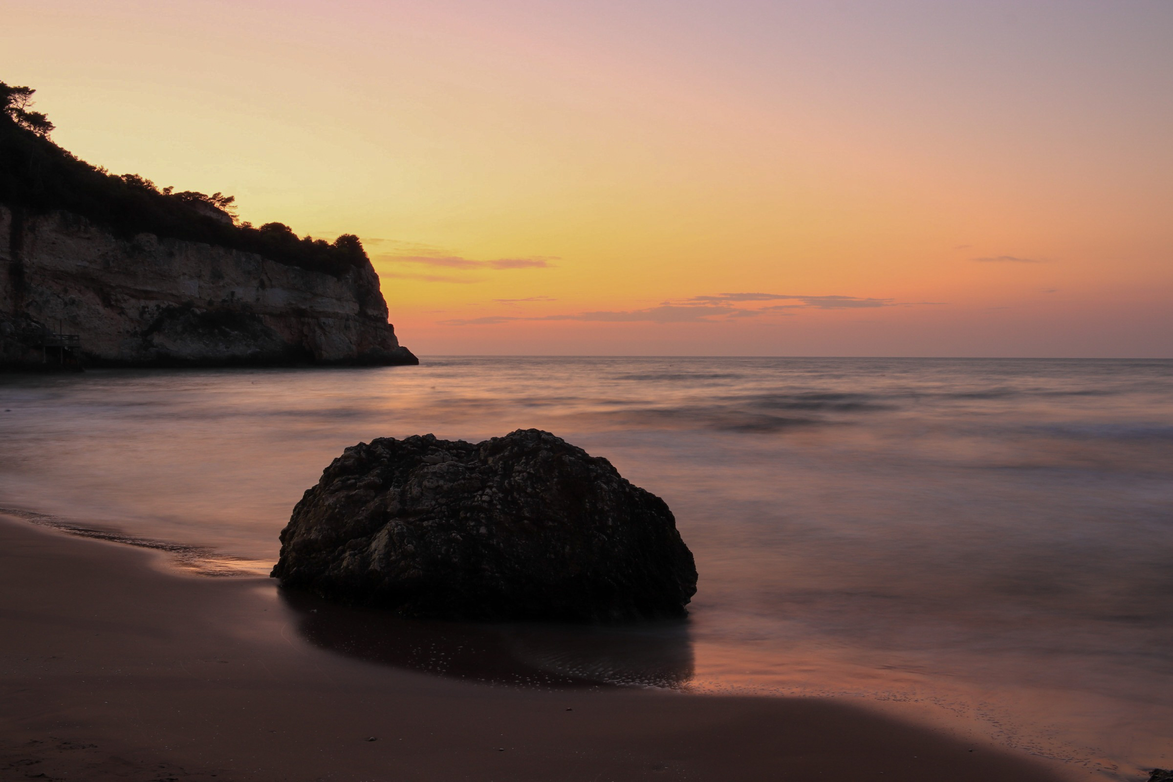 Sunset in Peschici (long exposure)