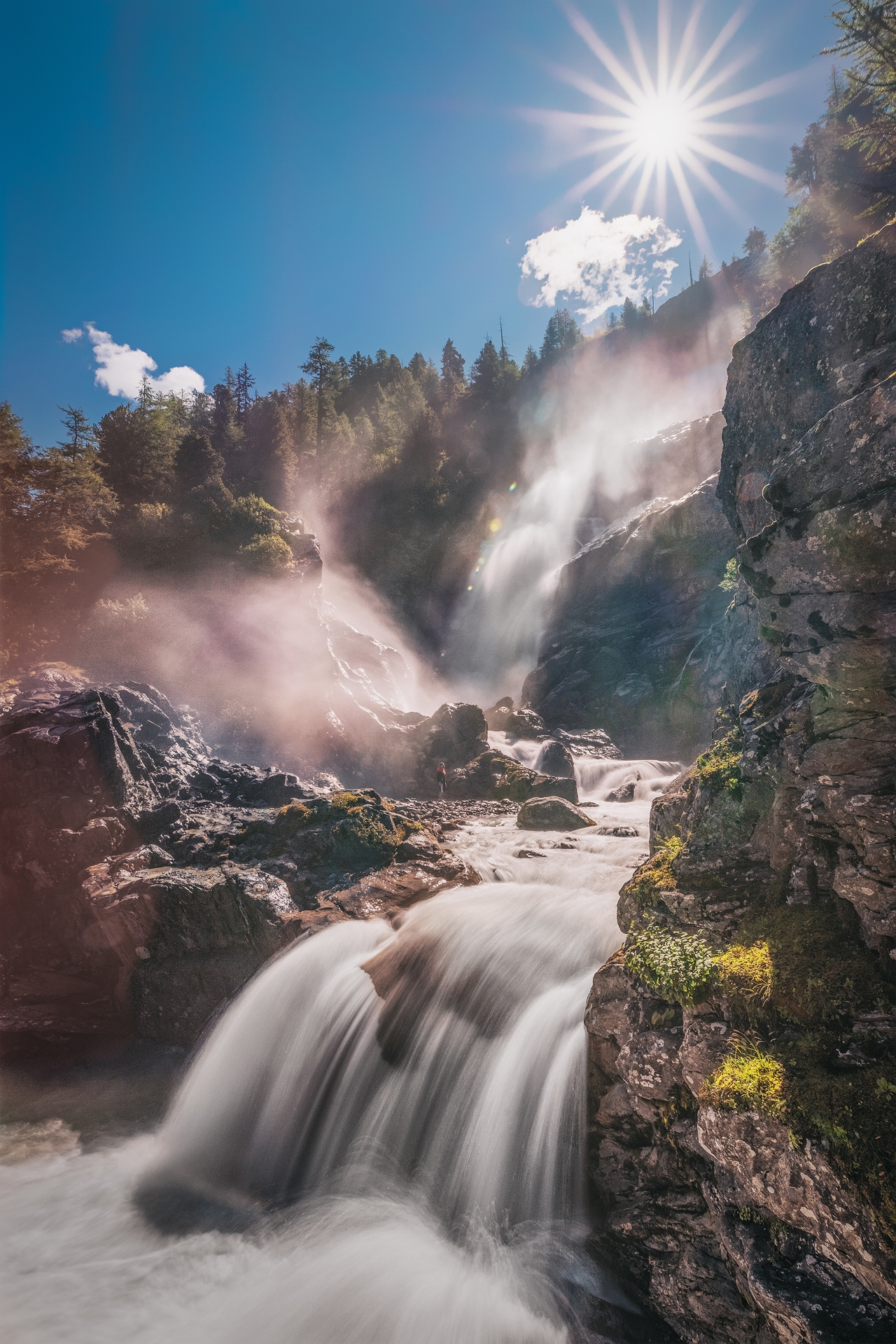 Rutor Waterfall, New