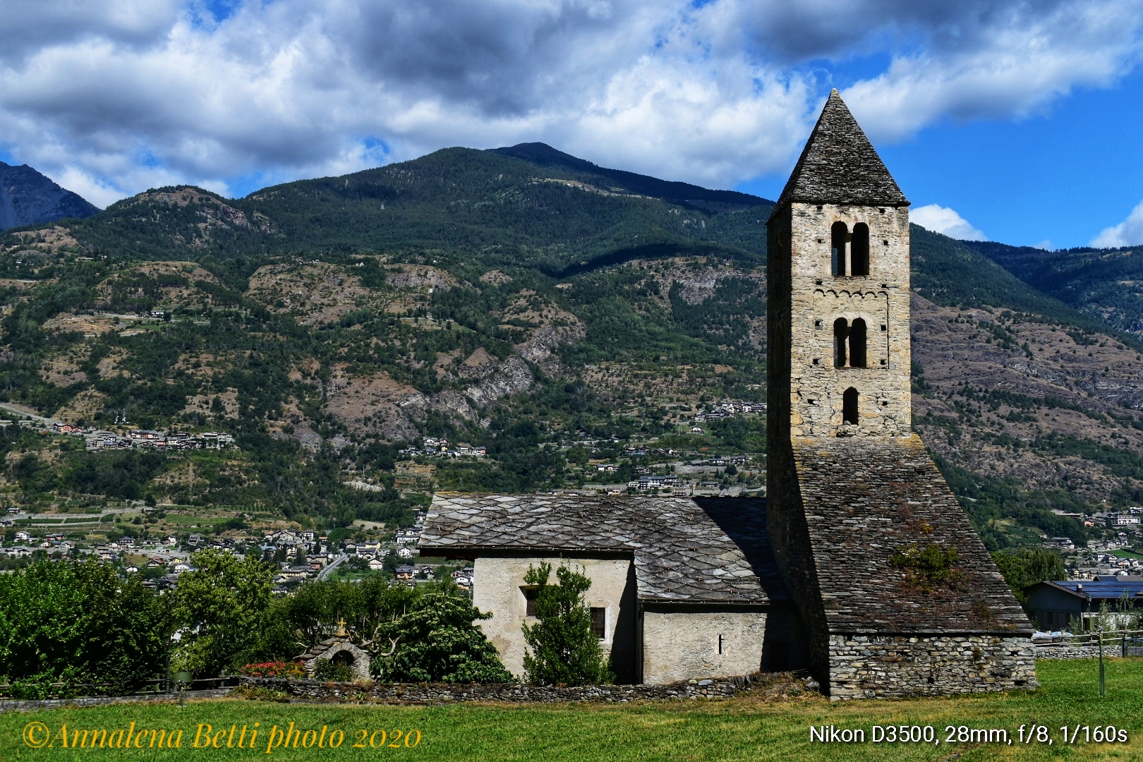 Campanile romanico di Gressan