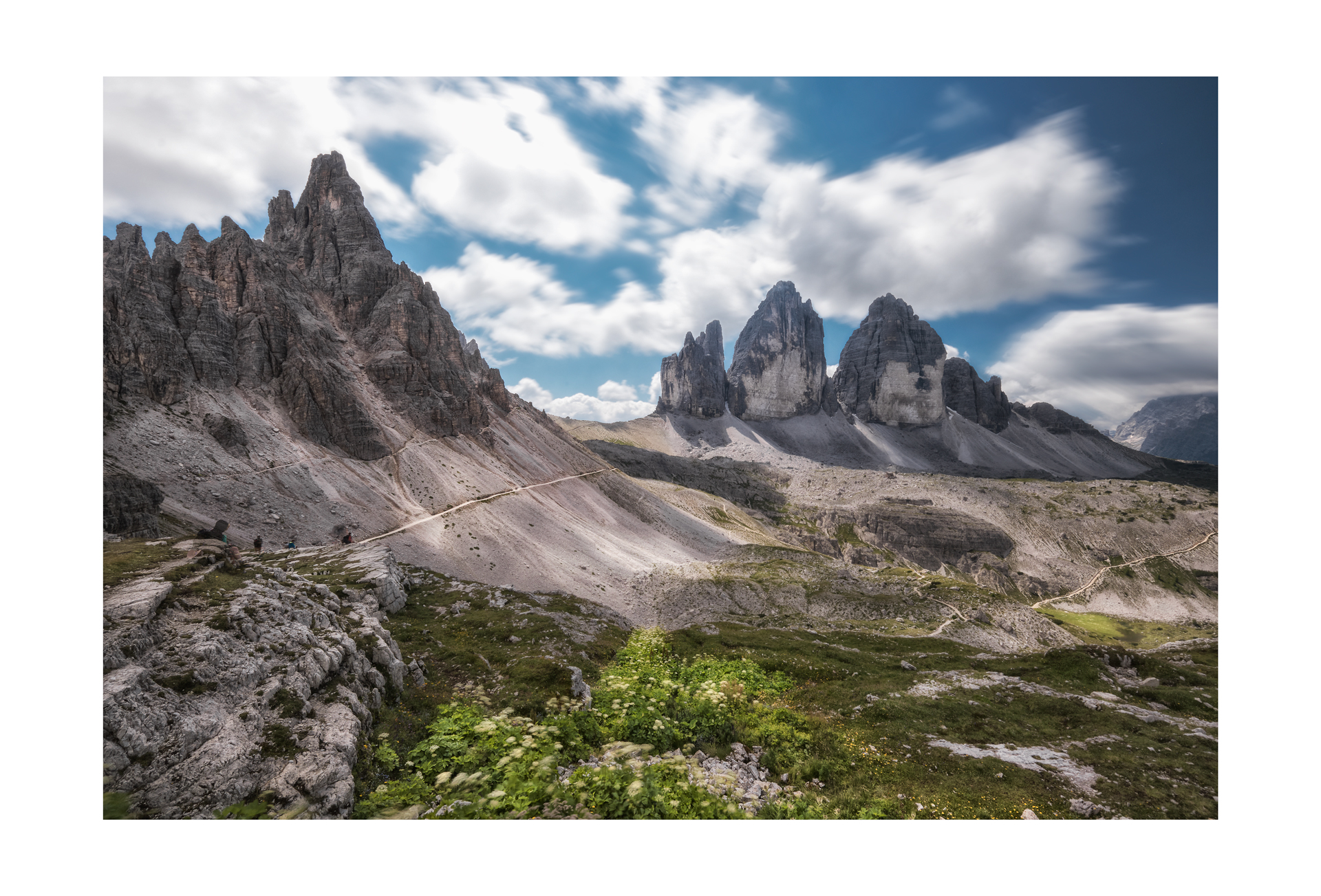 Tre Cime e monte Paterno