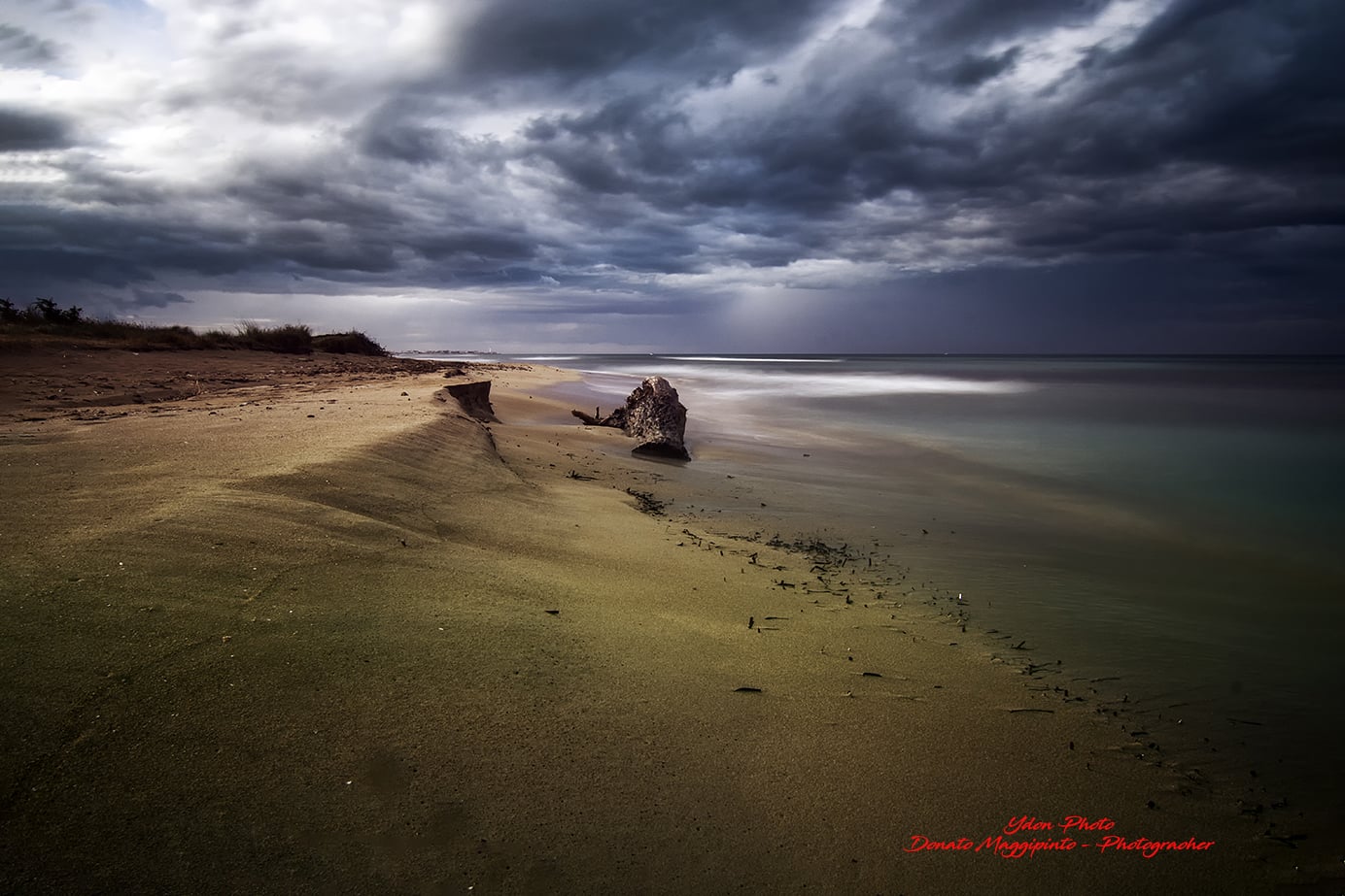 Between the sky and the sea......