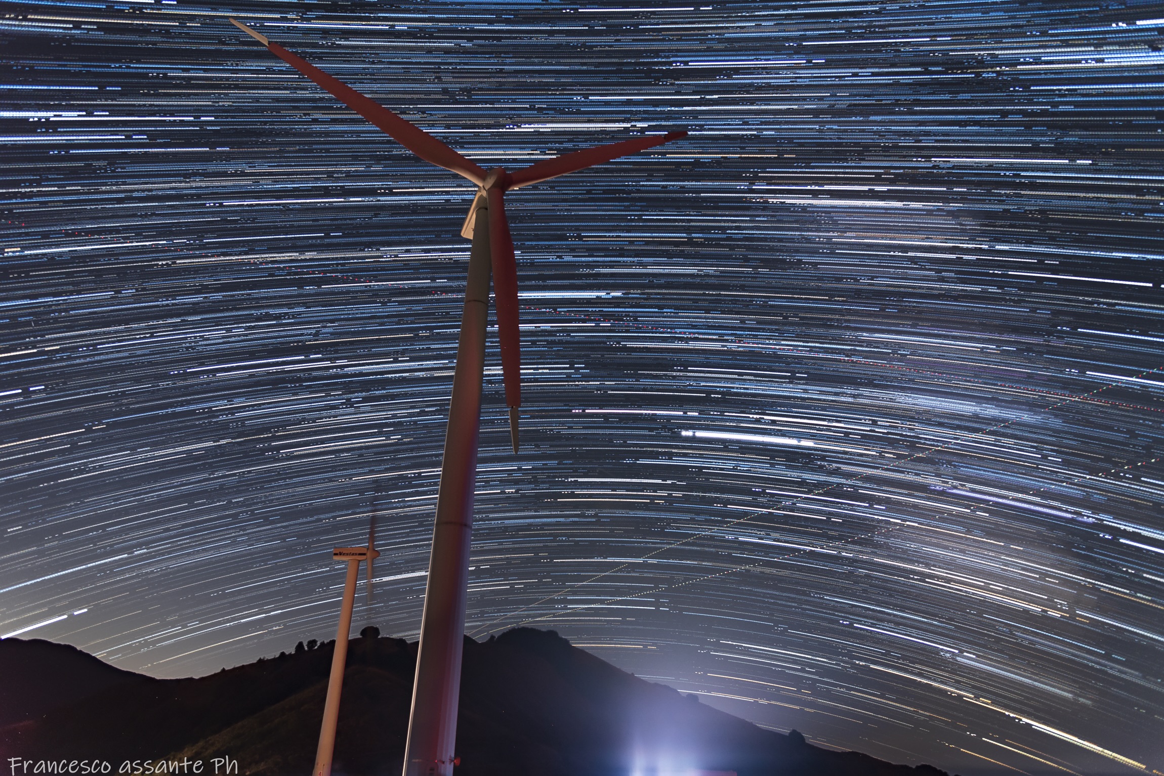 Startrail Passo della Cappelletta