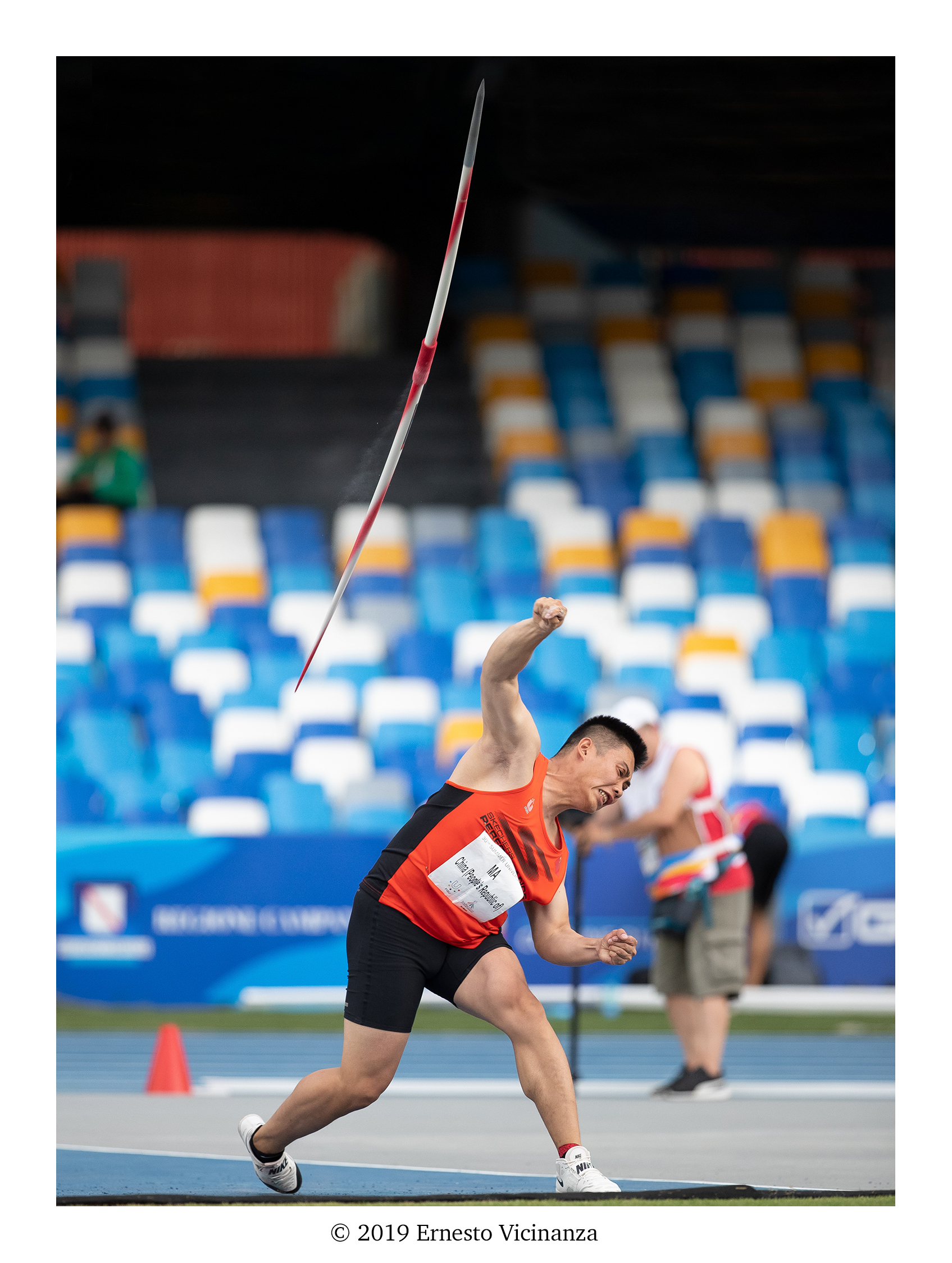 Men's javelin throw final