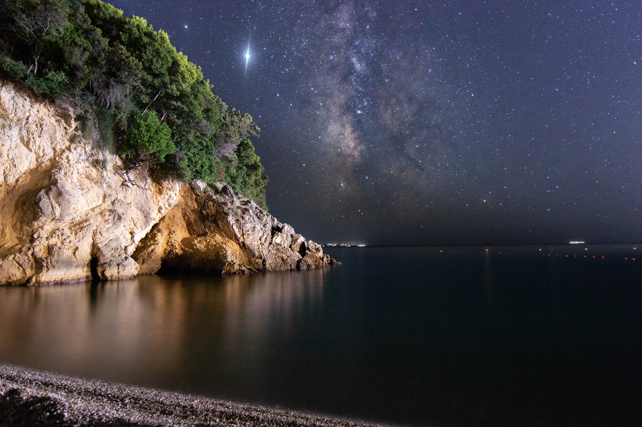 Via Lattea su Syvota