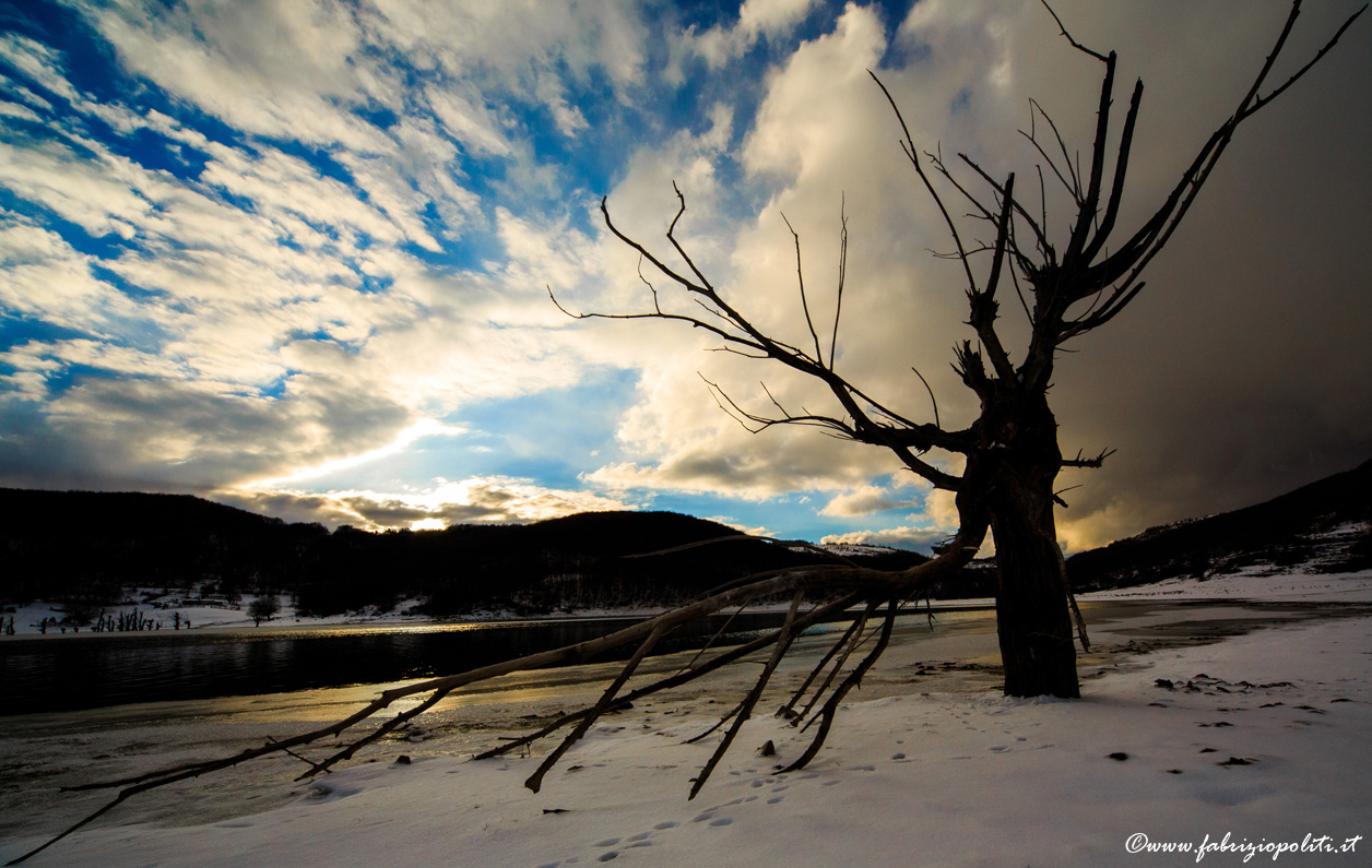 Campotosto Lake