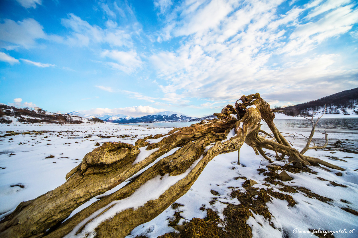 Campotosto Lake