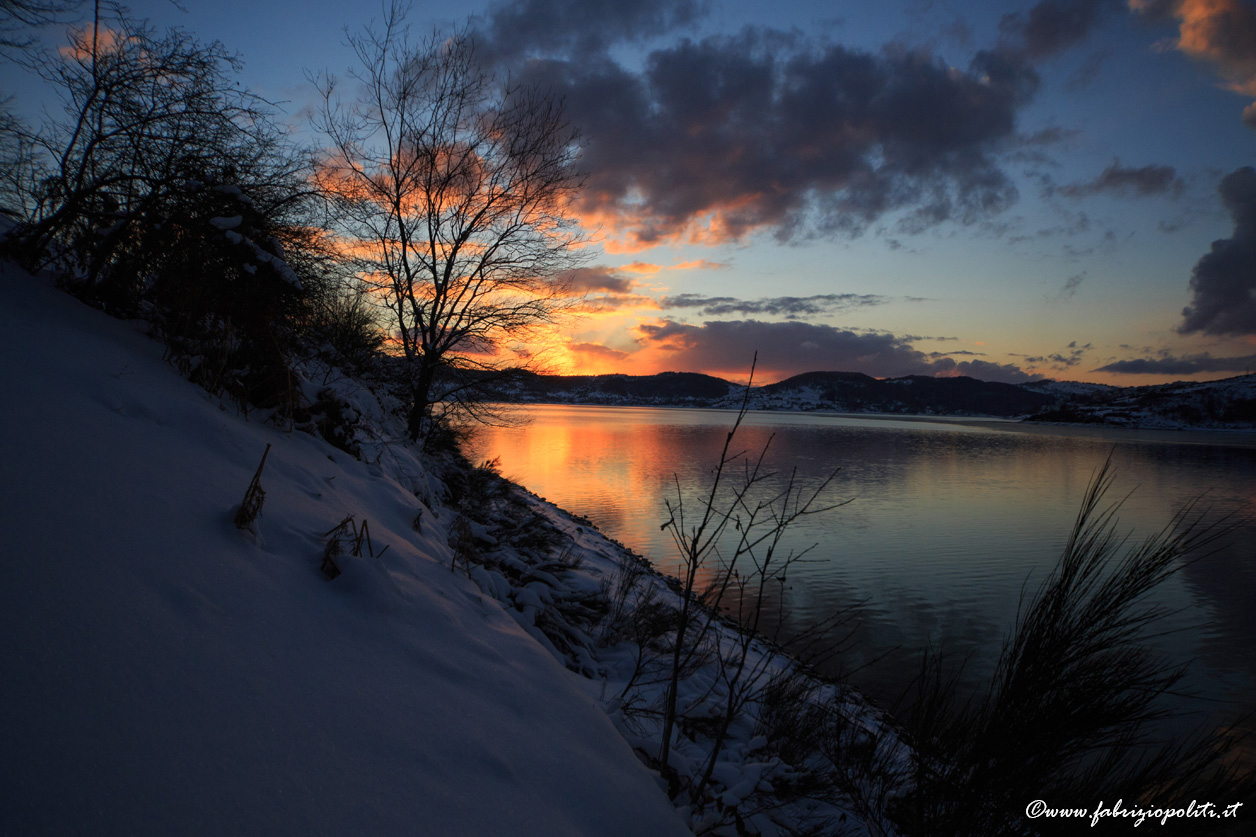 Campotosto Lake
