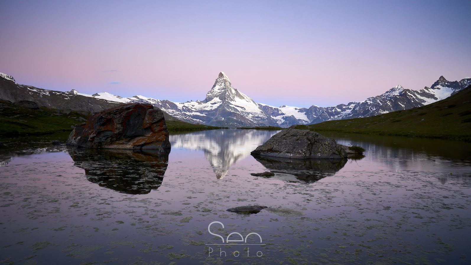 Sunrise at Stellisee